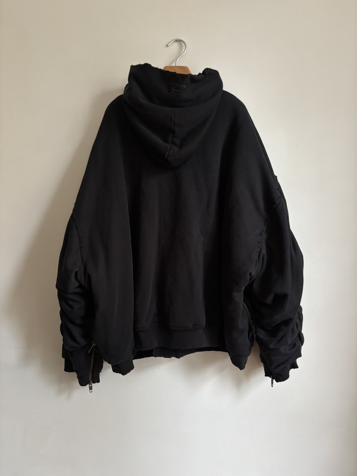 Balenciaga Bomber Hoodie Size US M / EU 48-50 / 2 - 2 Thumbnail