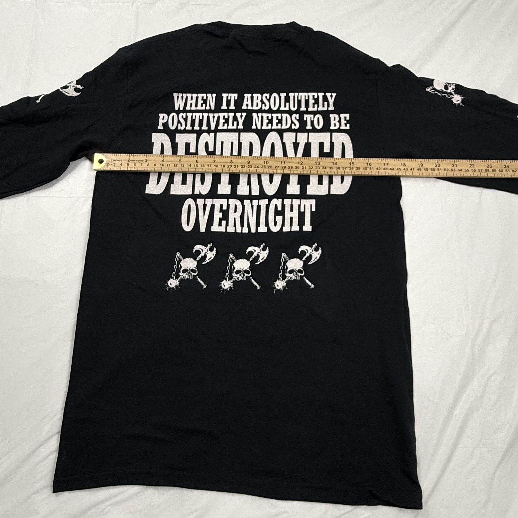 Gildan Black Label Society Berserkers Long Sleeve Shirt Black Size US S / EU 44-46 / 1 - 4 Thumbnail