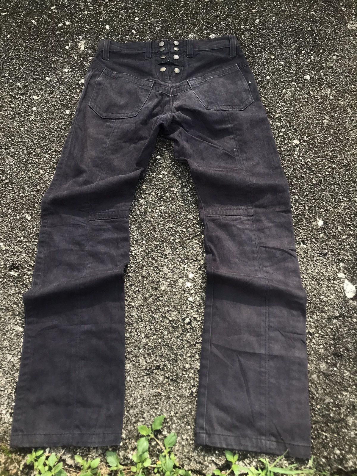 🔥 Vintage Jean Paul Gaultier button beads jeans 👖