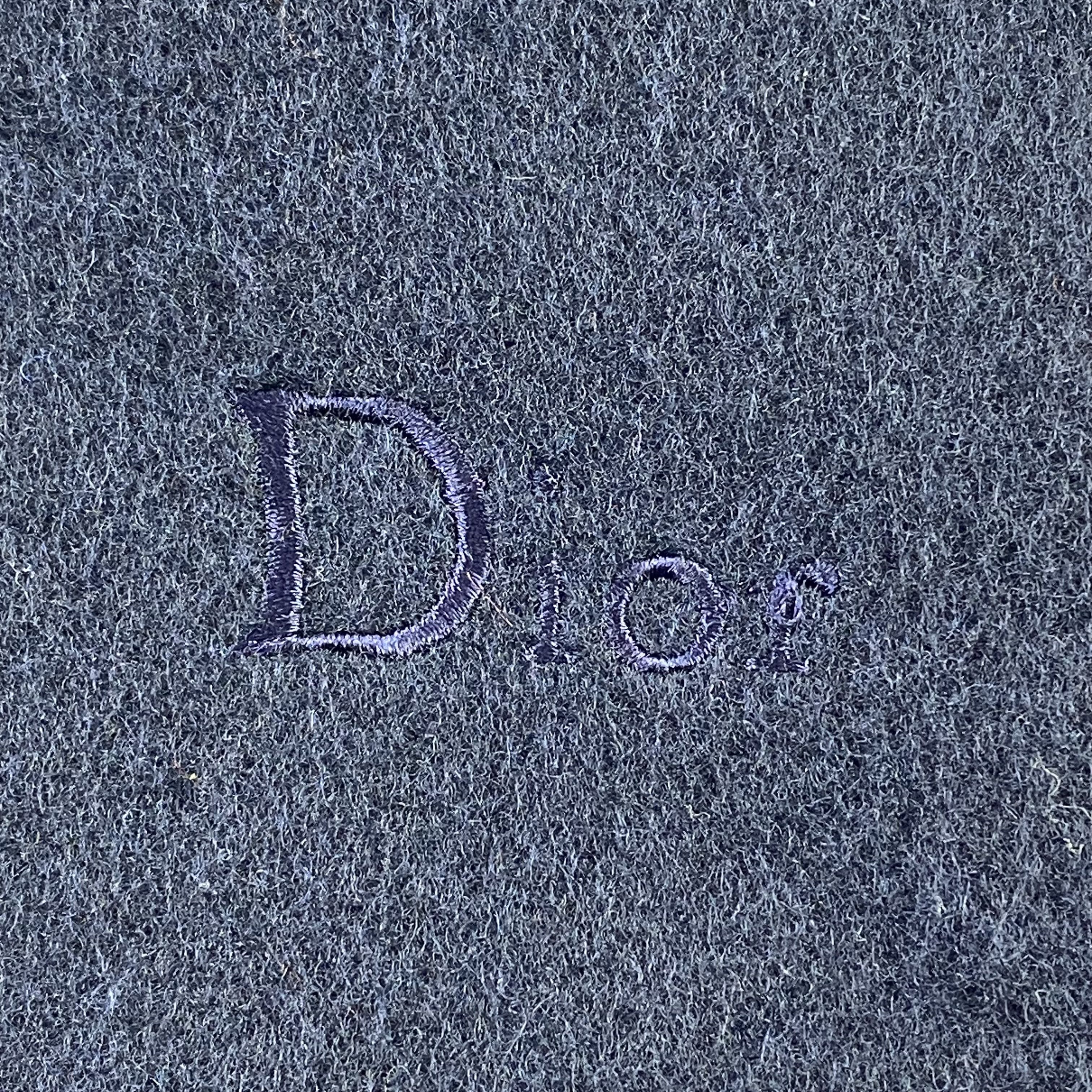 Christian Dior Monsieur × Vintage Christian Dior Scarf Plain Neck Wrap Wool Muffler Size ONE SIZE - 5 Thumbnail