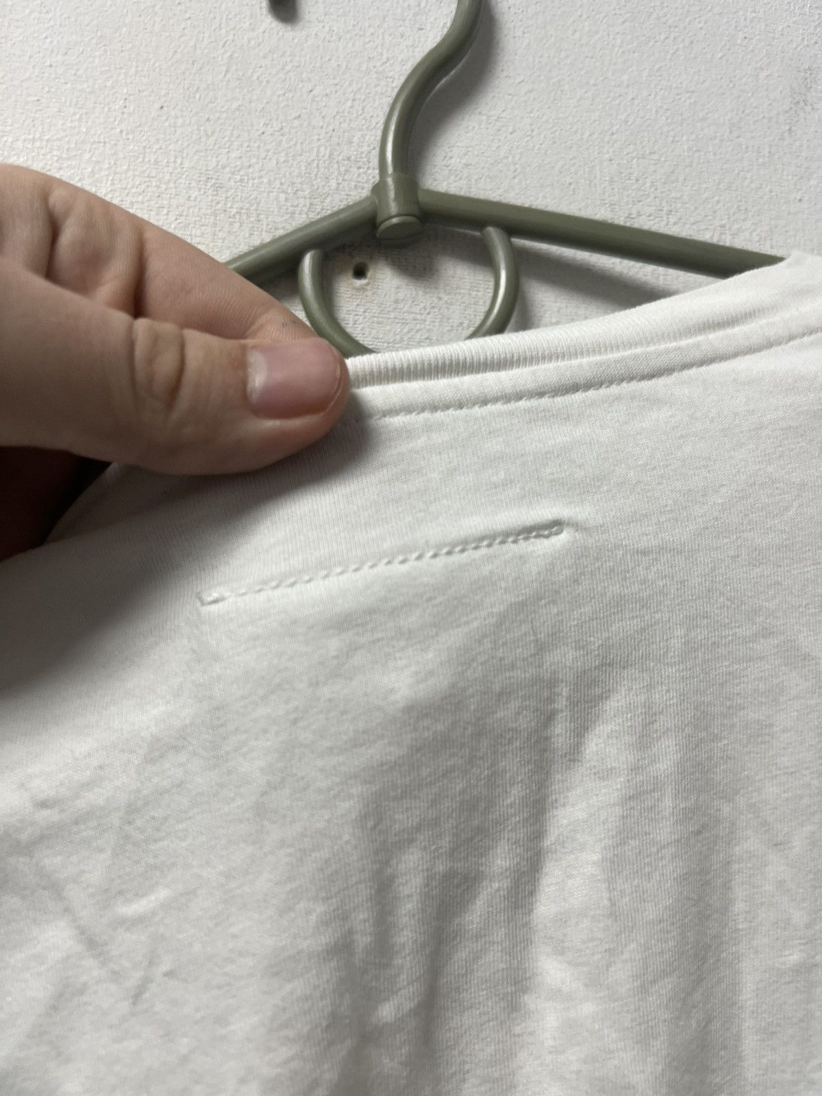 Maison Margiela Maison Margiela Longsleeve Mens White Big Logo Size S Size US S / EU 44-46 / 1 - 15 Thumbnail