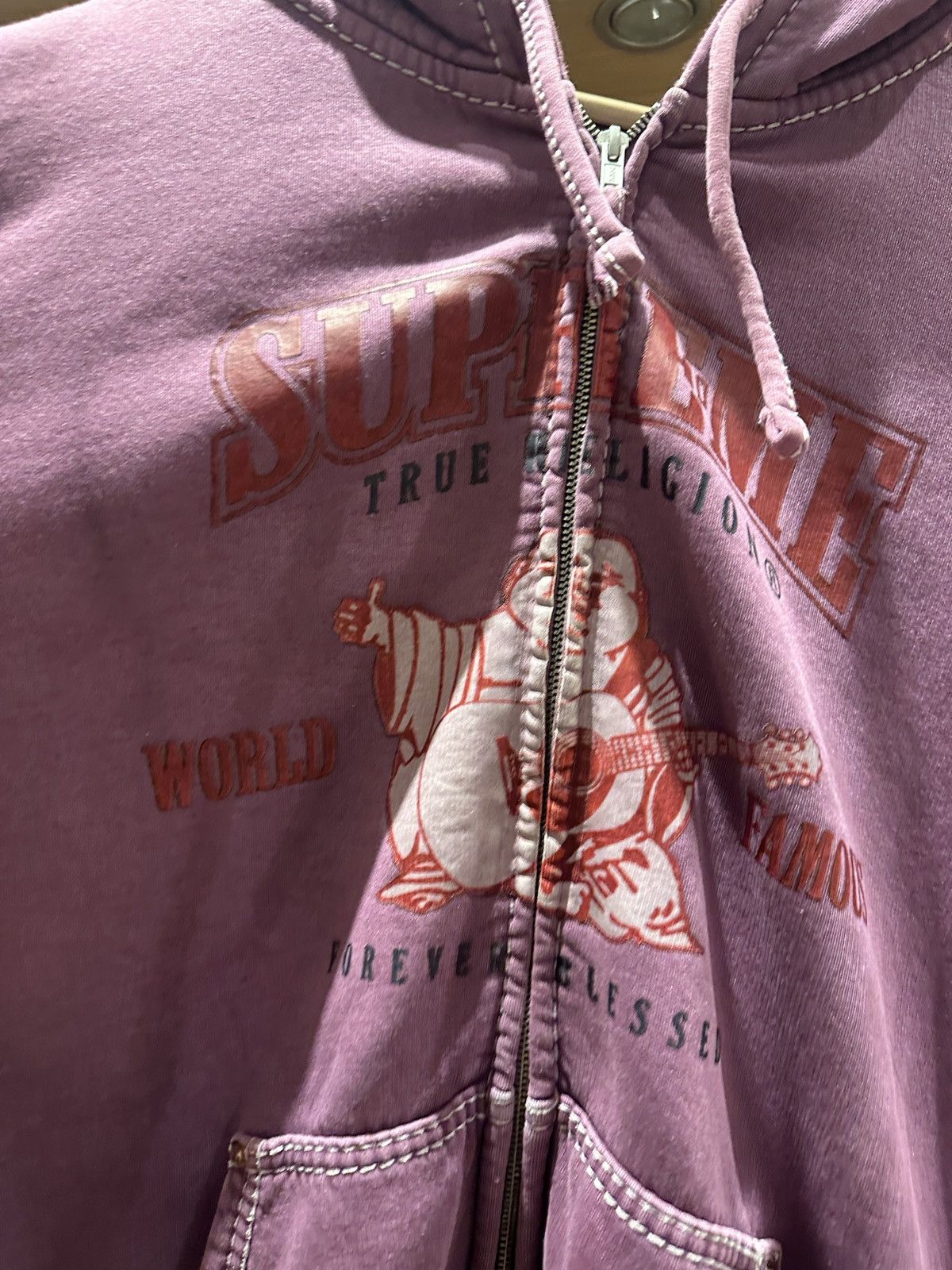 Supreme × True Religion Supreme x True Religion Buddha Hoodie Size US XL / EU 56 / 4 - 5 Thumbnail
