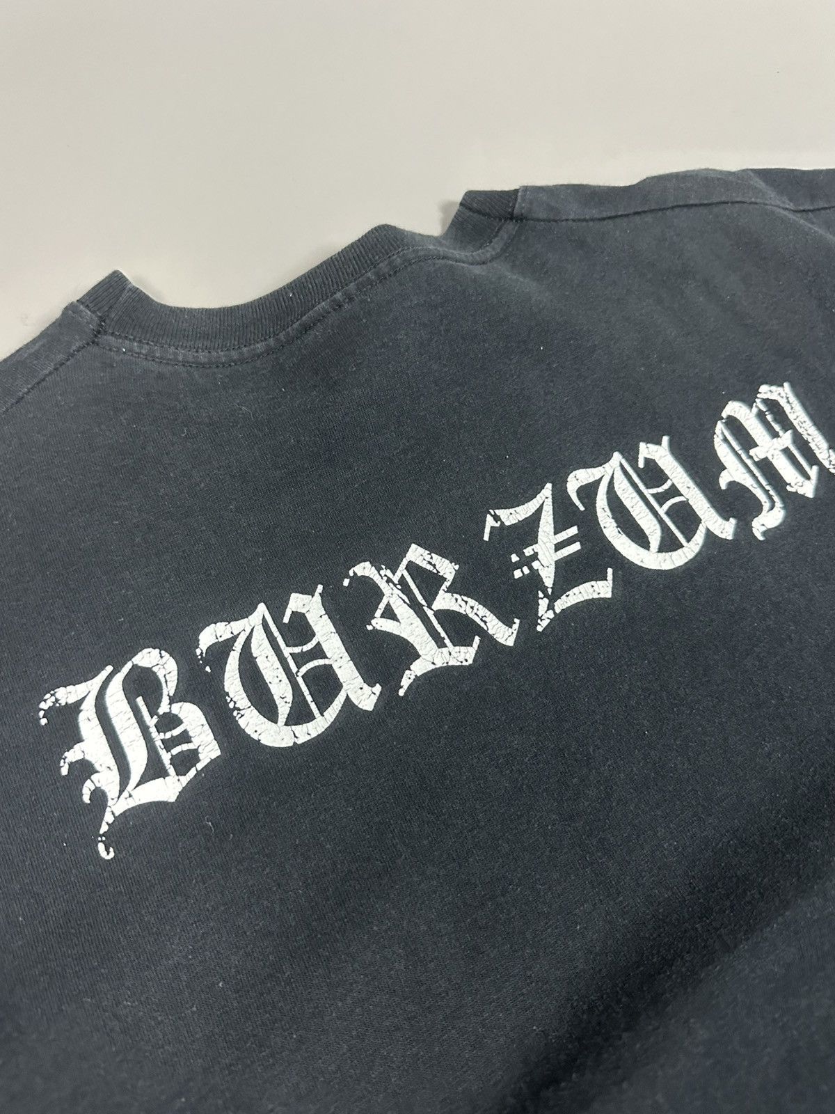 Vintage Vintage 2000s Burzum Et Hvitt Lys T-Shirt Size US L / EU 52-54 / 3 - 6 Thumbnail