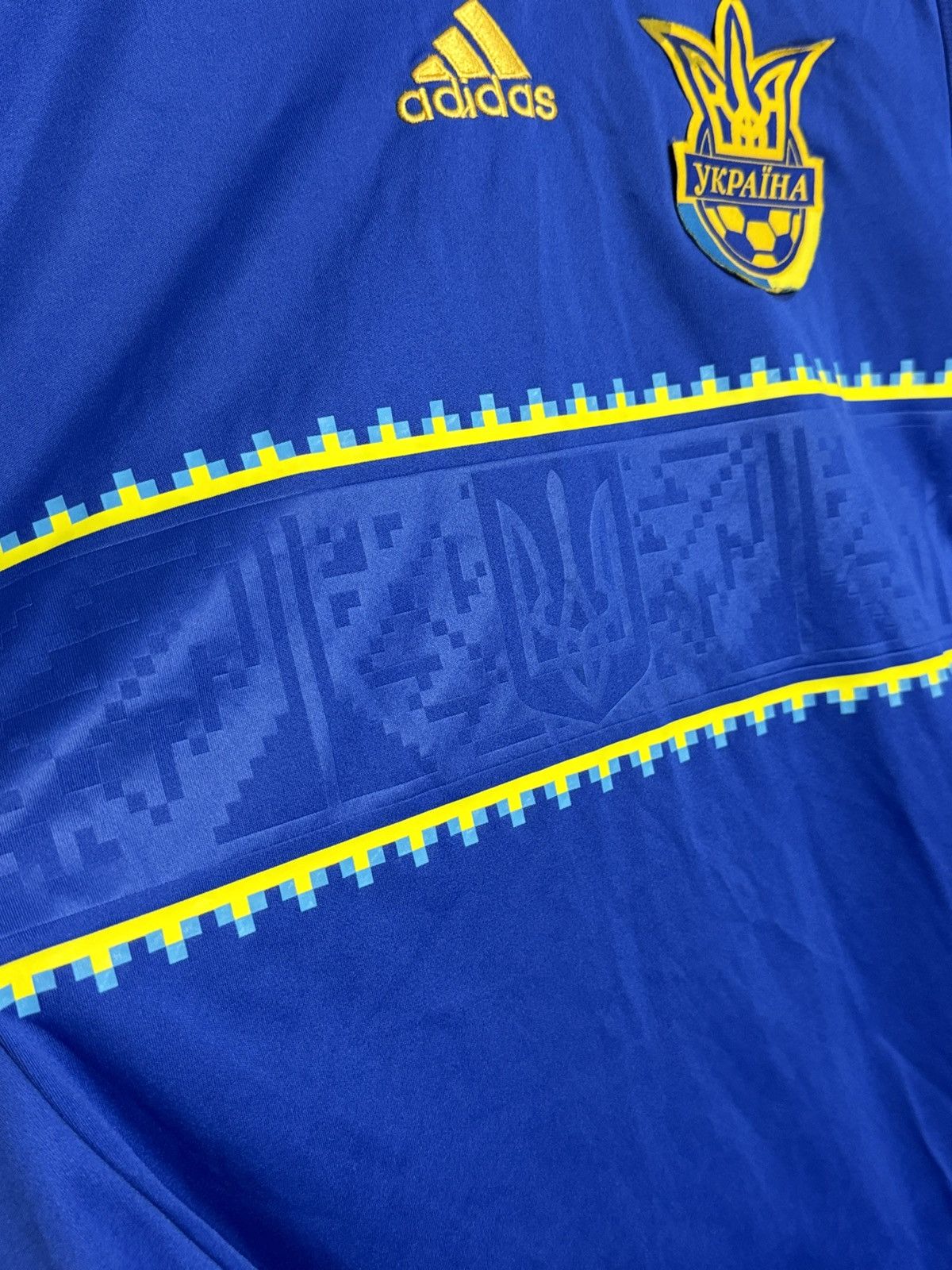 Adidas Ukraine National Team 11/13 Away Football Soccer Jersey Size US M / EU 48-50 / 2 - 5 Thumbnail