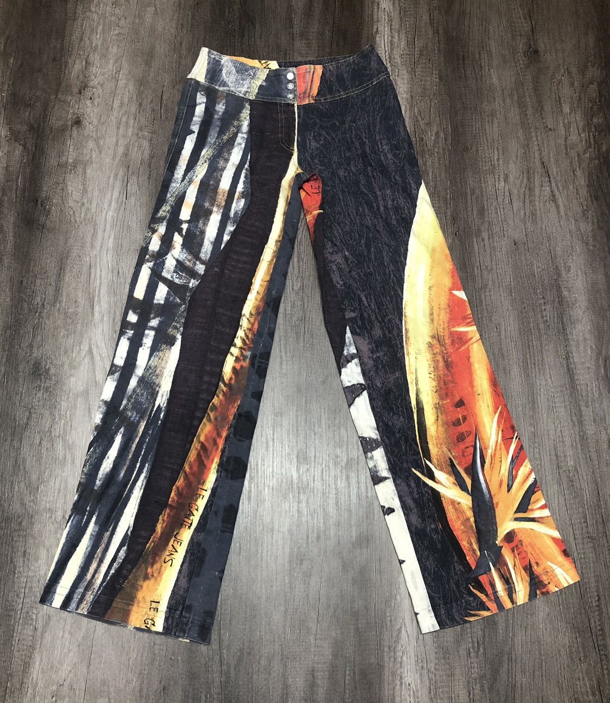 Vintage Le Gatte Jeans x Marco Fantini S.r.l Firenze Size 28" / US 6 / IT 42 - 3 Thumbnail
