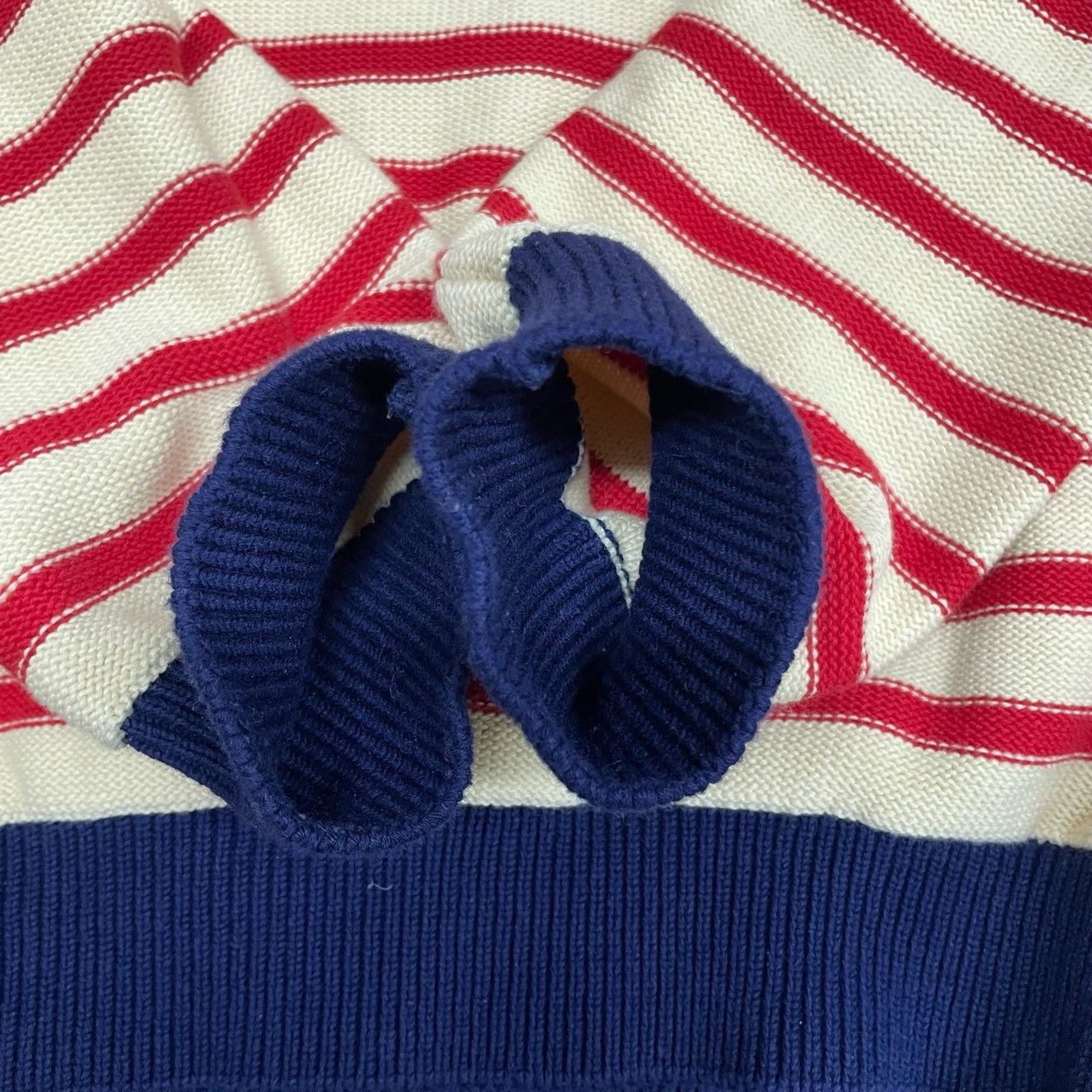 Gucci Gucci Red and white striped logo sweater 2501-Nextarrow Size US XS / EU 42 / 0 - 6 Thumbnail