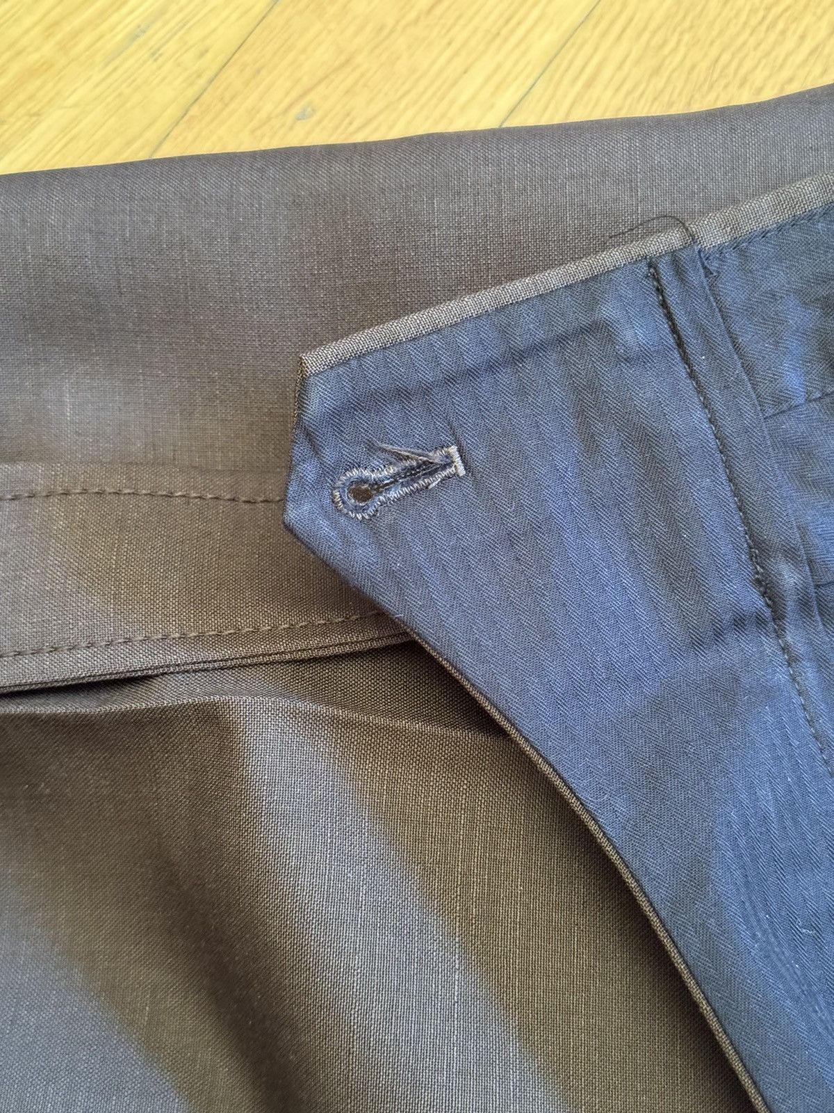 Prada PRADA brown trousers incorporated belt SS19 Size 46S - 7 Thumbnail