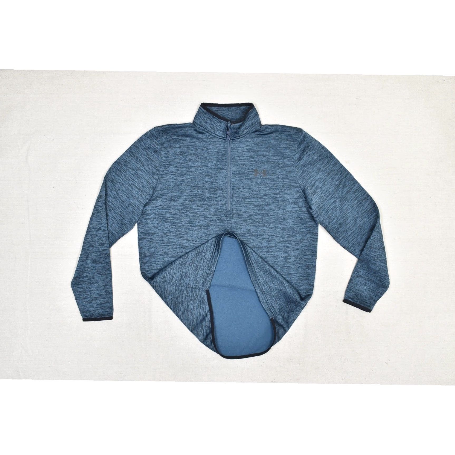 Under Armour Under Armour Men's ColdGear Pullover 1/4 Zip Size Small Blue Sweater Size US S / EU 44-46 / 1 - 3 Thumbnail