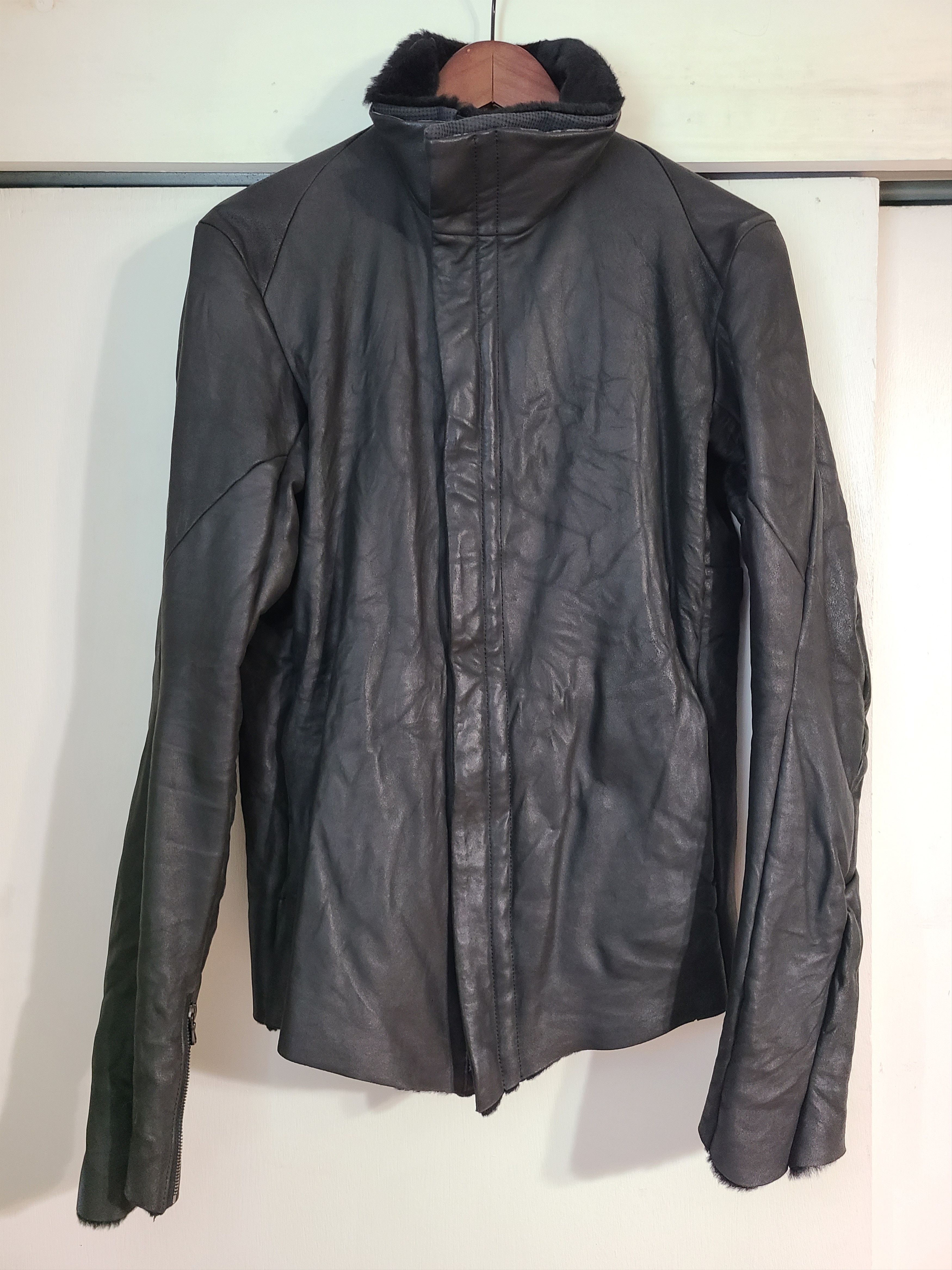 Devoa Highneck Kangaroo Leather Jacket sz 4 JP Size US M / EU 48-50 / 2 - 1 Thumbnail