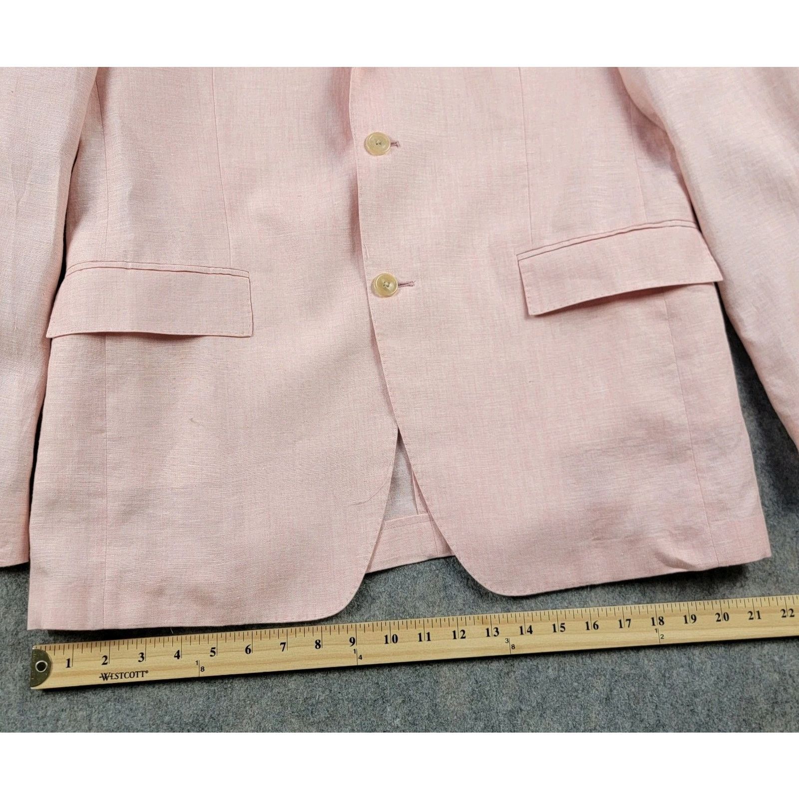 Todd Snyder Todd Snyder 100% Linen Blazer Sport Coat *Read* Size 42R - 8 Thumbnail