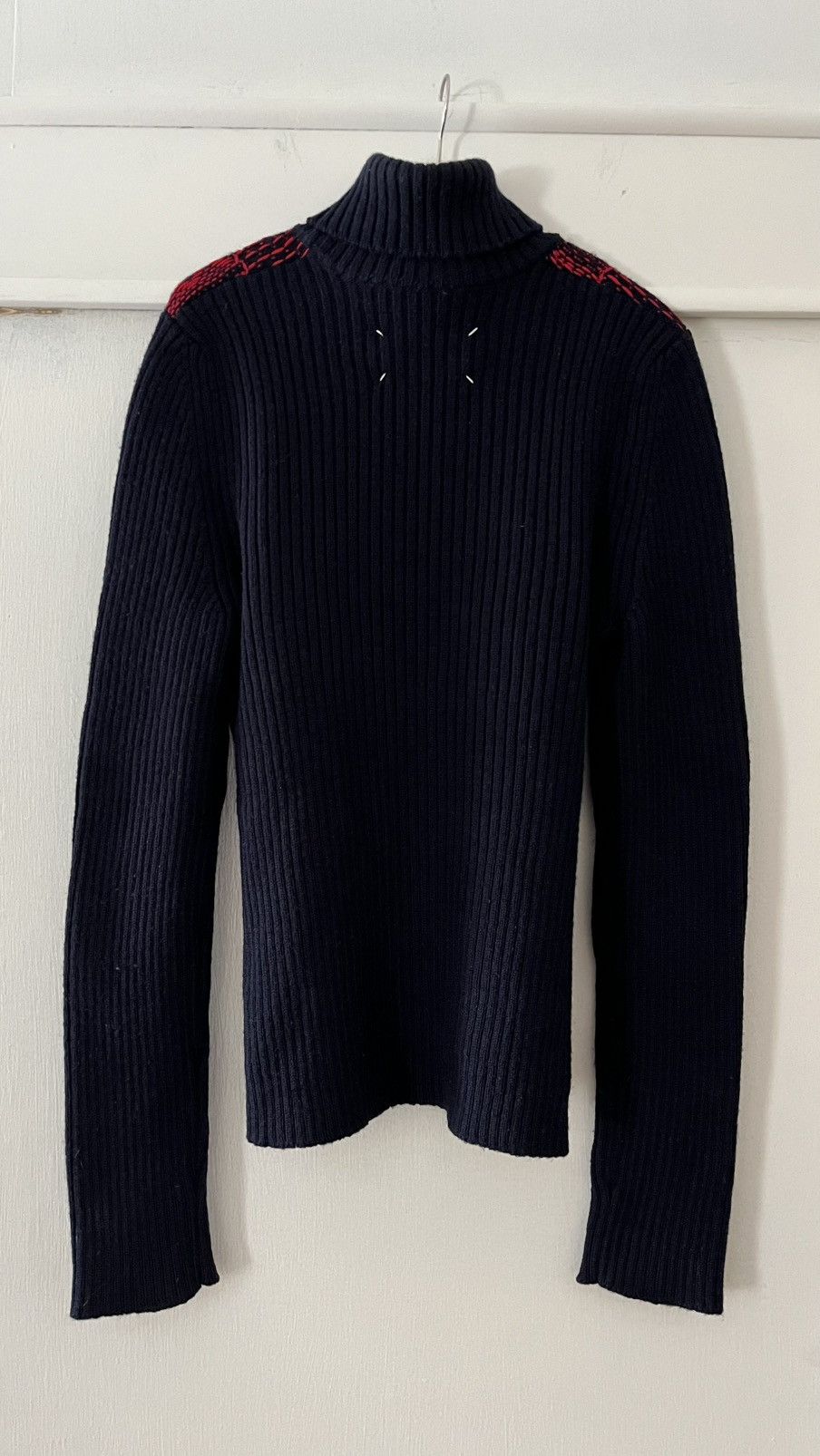 Maison Margiela Margiela Turtle Neck Wool Sweater Size US L / EU 52-54 / 3 - 2 Thumbnail