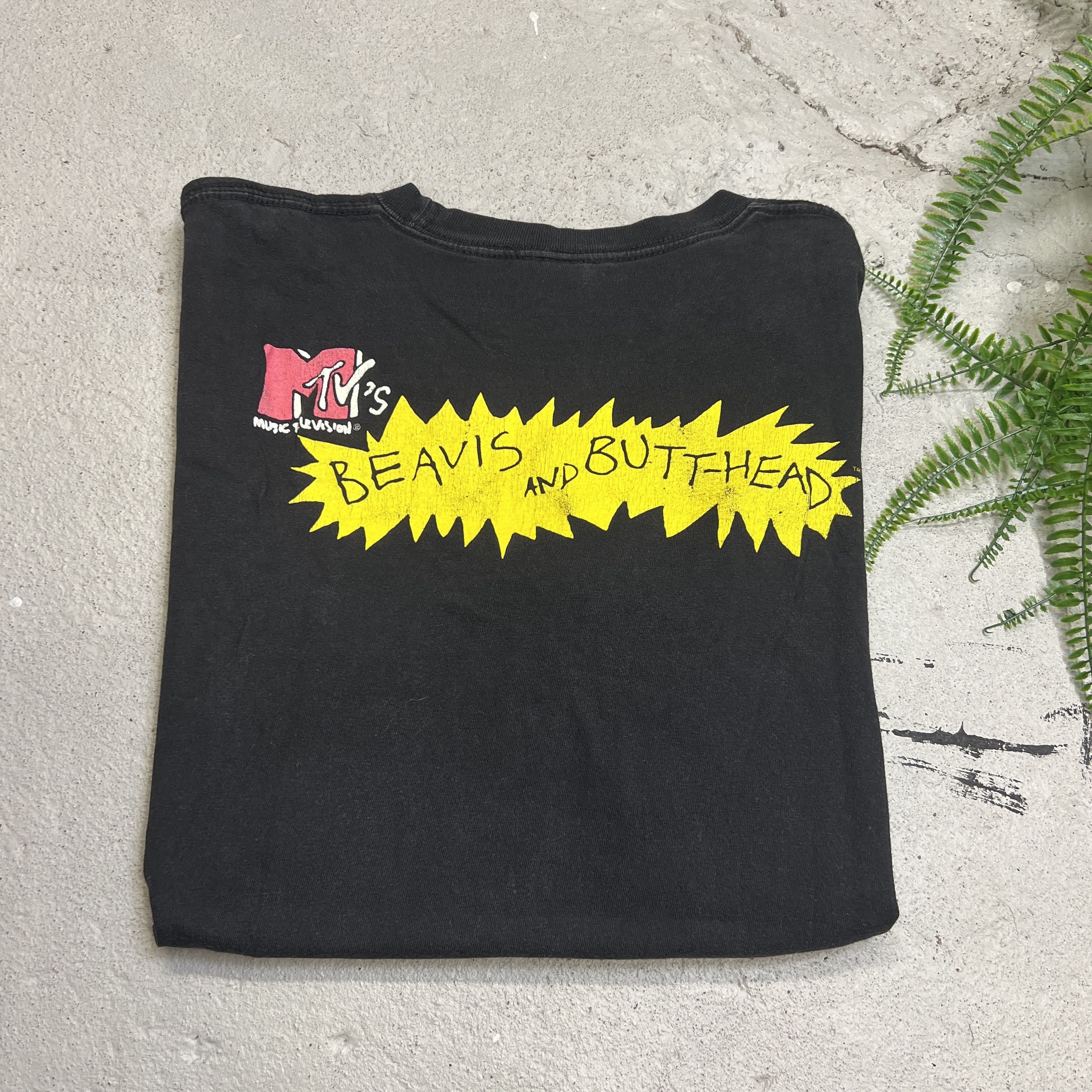 ビンテージ LLICA × ビーバス＆バットヘッド Tシャツ giant Giant × Metallica × Vintage 1997 Metallica Beavis and Butthead Tee