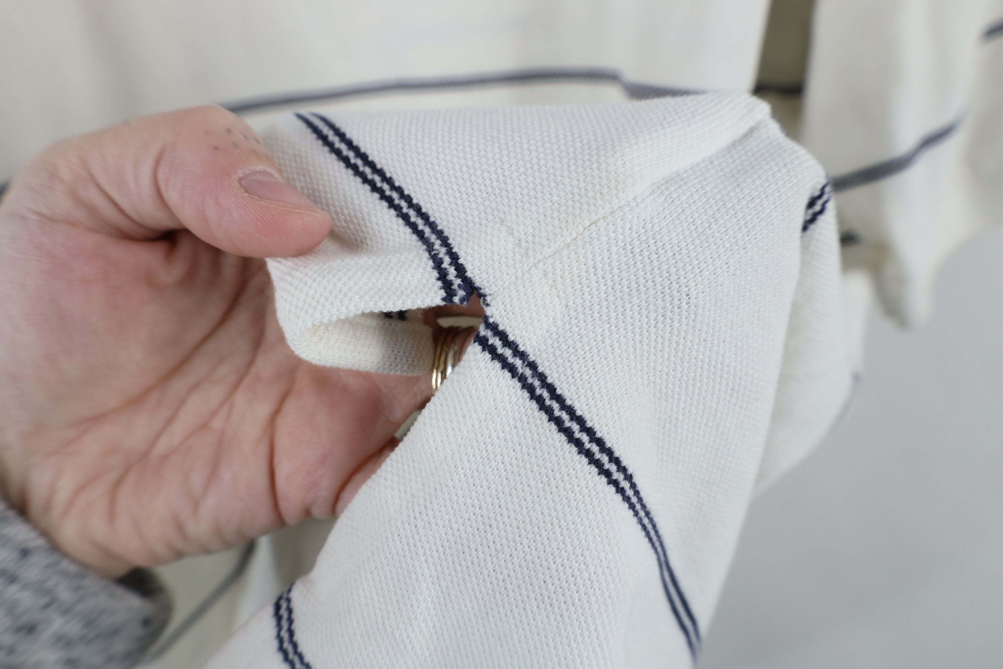 Tommy Hilfiger × Vintage Vintage Tommy Hilfiger Golf Logo Striped Collared Polo Shirt Size US XL / EU 56 / 4 - 8 Thumbnail