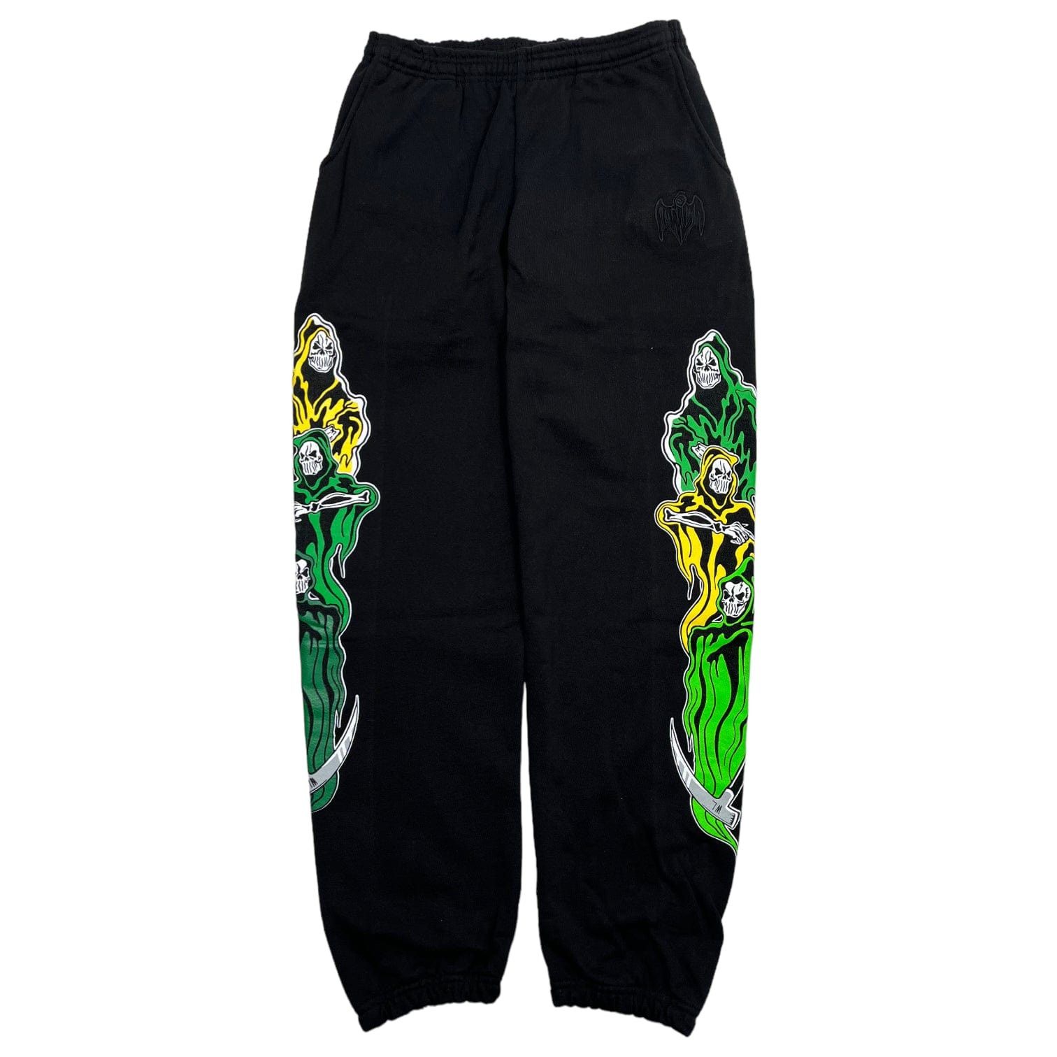 Warren Lotas 3 Reapers Sweatpants Green Yellow Size US 36 / EU 52 - 1 Thumbnail
