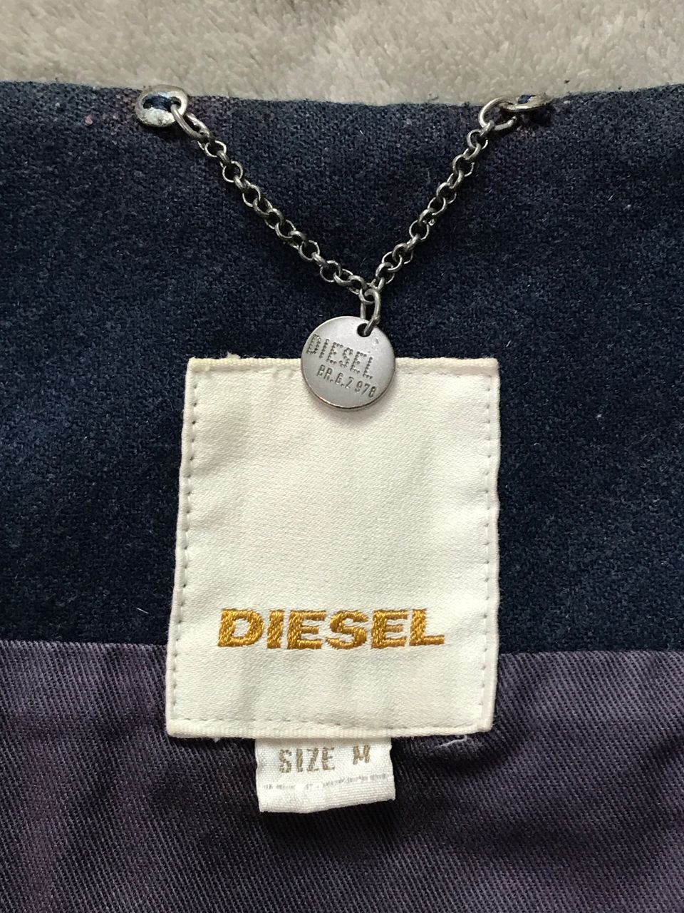 Diesel × Vintage Vintage Diesel Unharbouring Dreams HD 1978 Vests Size US M / EU 48-50 / 2 - 7 Thumbnail