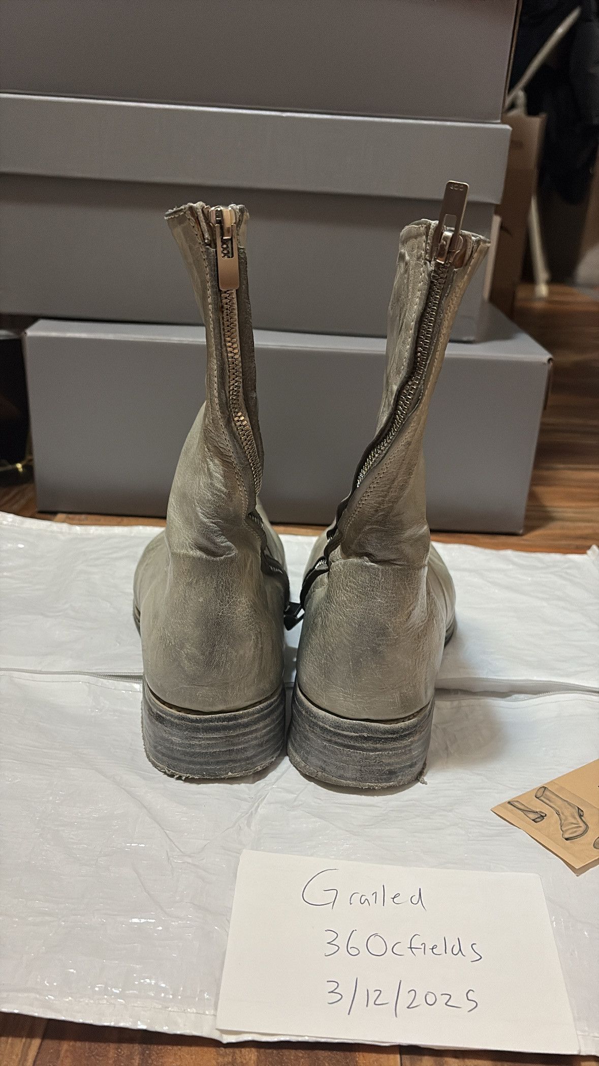 Carol Christian Poell Carol Christian Poell Tornado Boots AM/2601L Size US 8 / EU 41 - 3 Thumbnail