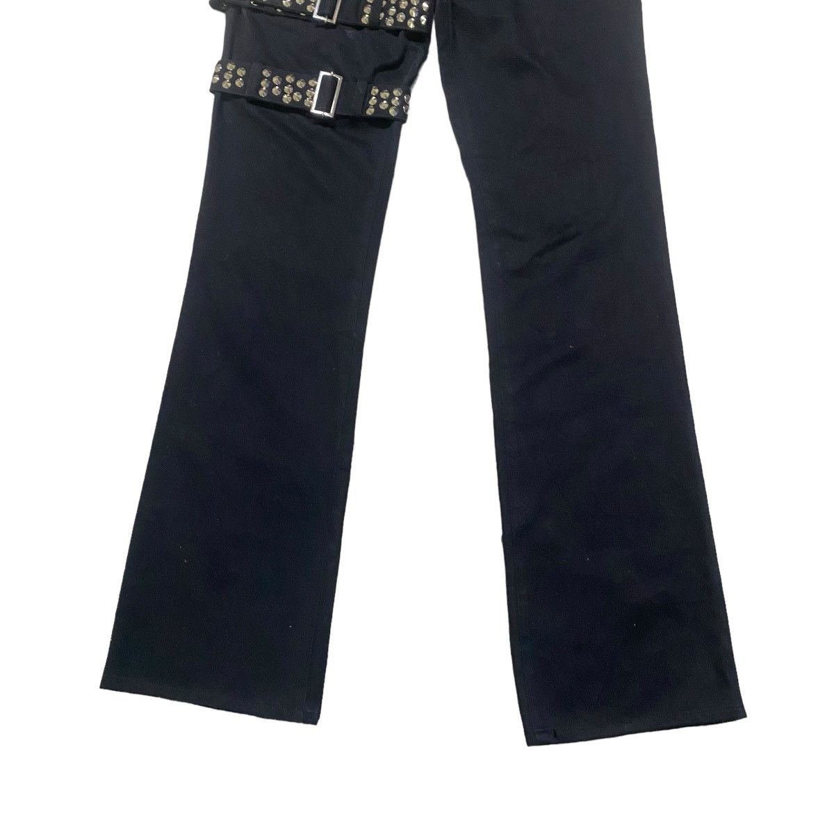 Japanese Brand Pillars Monkey Act Flare Pants Spike belted Size US 28 / EU 44 - 7 Thumbnail