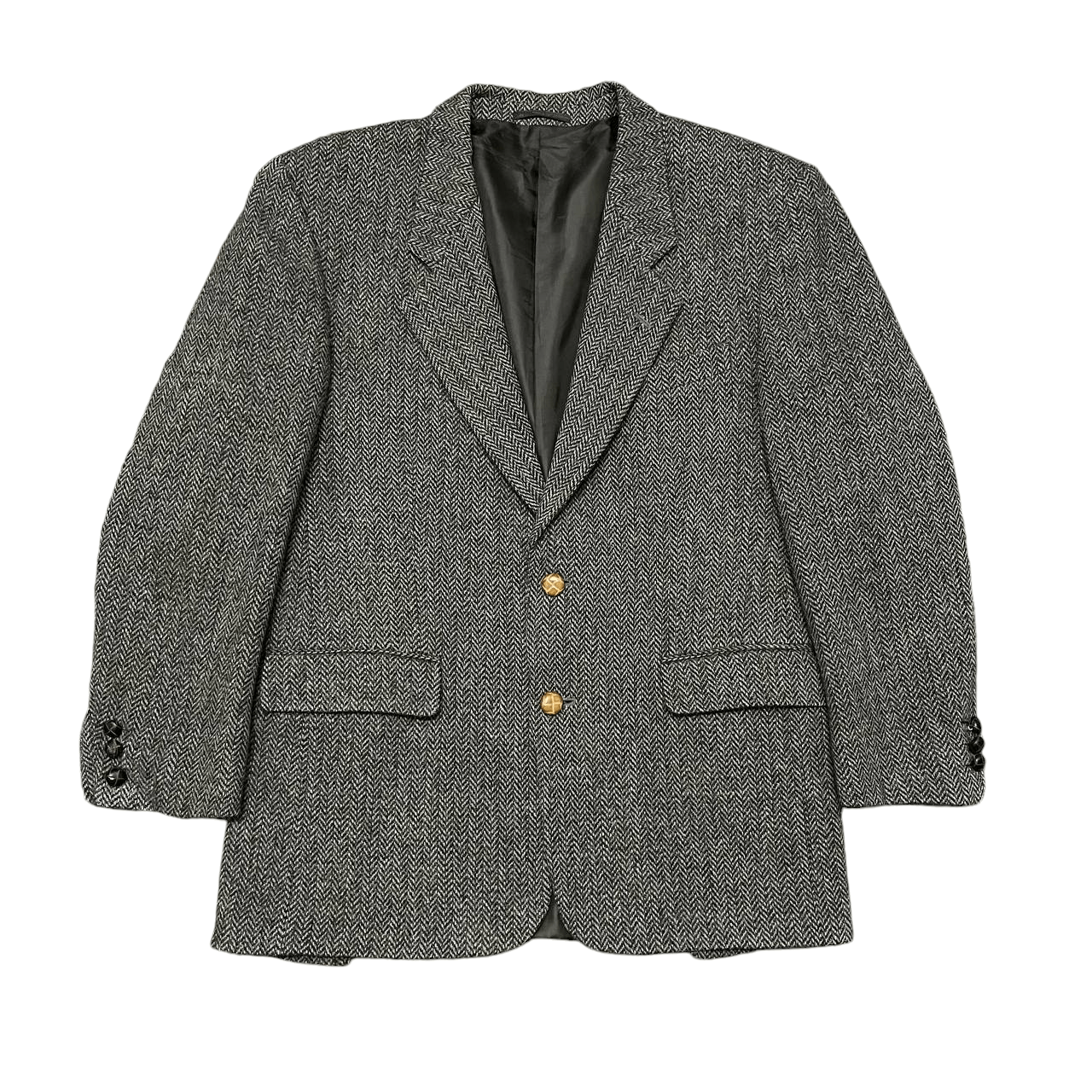 Vintage Harris Tweed x Bhs Wool Coat Blazer