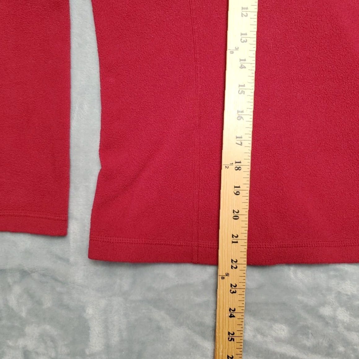 Vintage VINTAGE LL Bean Sweater Womens M Red 1/4 Zip Long Sleeve Fleece Outdoors Casual Pullover Size M / US 6-8 / IT 42-44 - 7 Thumbnail