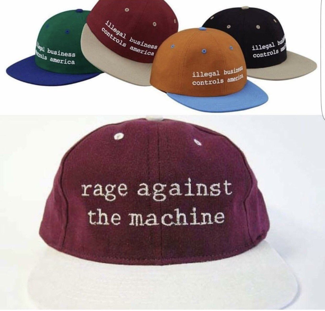 Supreme Supreme “Illegal Business” Hat Size ONE SIZE - 4 Thumbnail