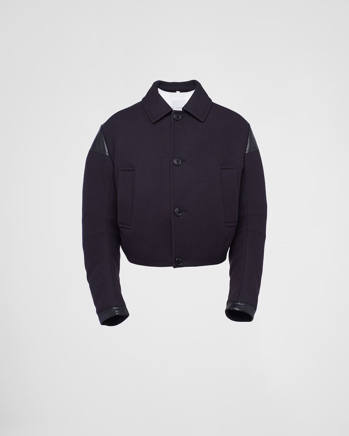 image of Prada Jacket Luna Rossa Bomber Logo Sgc425_10Kw_F0008_S_232 in Blue, Men's (Size Medium)