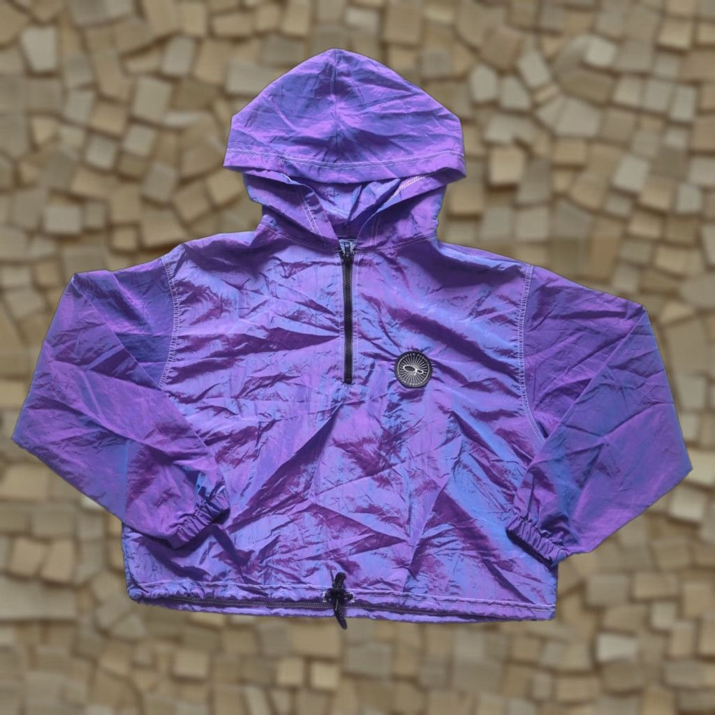 Ocean Pacific VINTAGE Ocean Pacific SURFING ACTIVE 90s NYLON 1/4 ZIP PULL OVER HOODIE Women SZ M Size M / US 6-8 / IT 42-44 - 1 Thumbnail