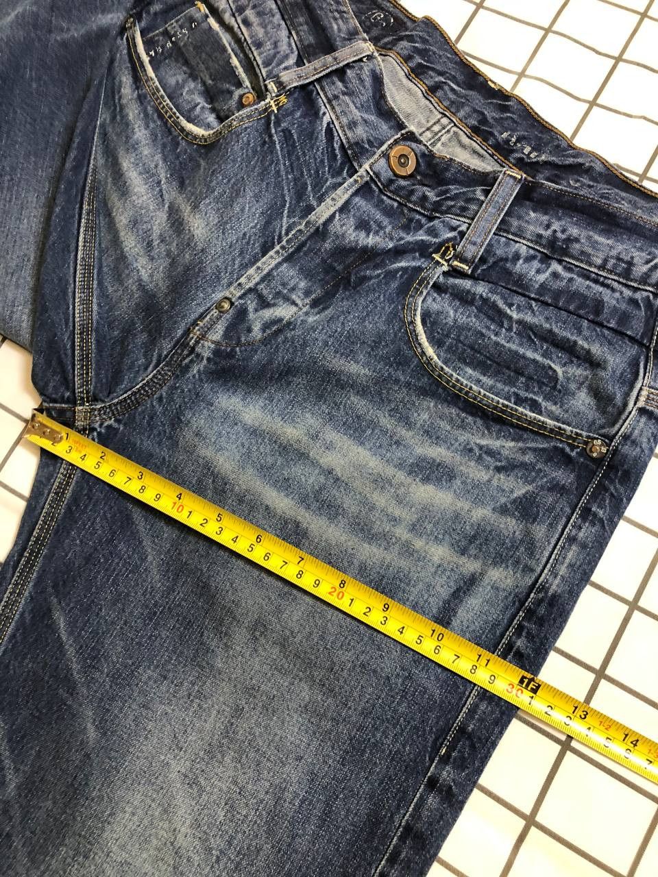 G-Star G-Star RADAR LOW LOOSE' Dark Aged Jeans Size US 30 / EU 46 - 8 Thumbnail