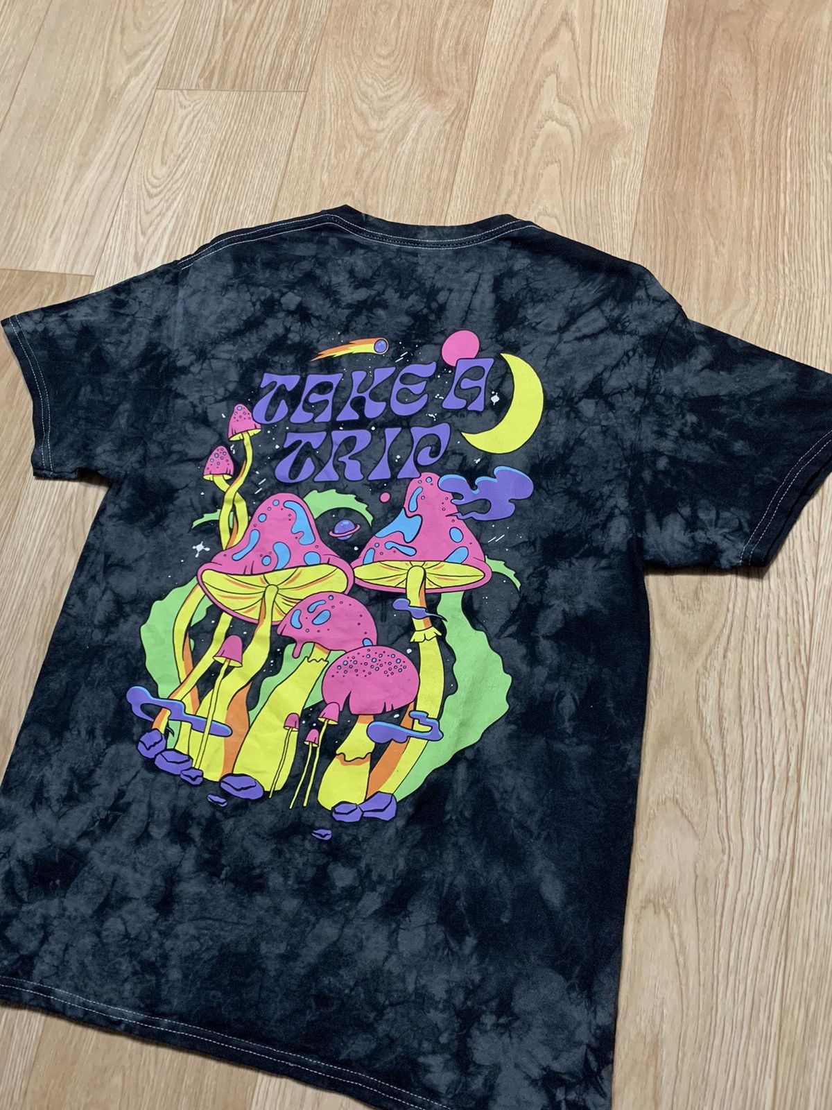 A.LAB ALAB Take A Trip Mushrooms Multicolor T-Shirt Size US M / EU 48-50 / 2 - 2 Thumbnail