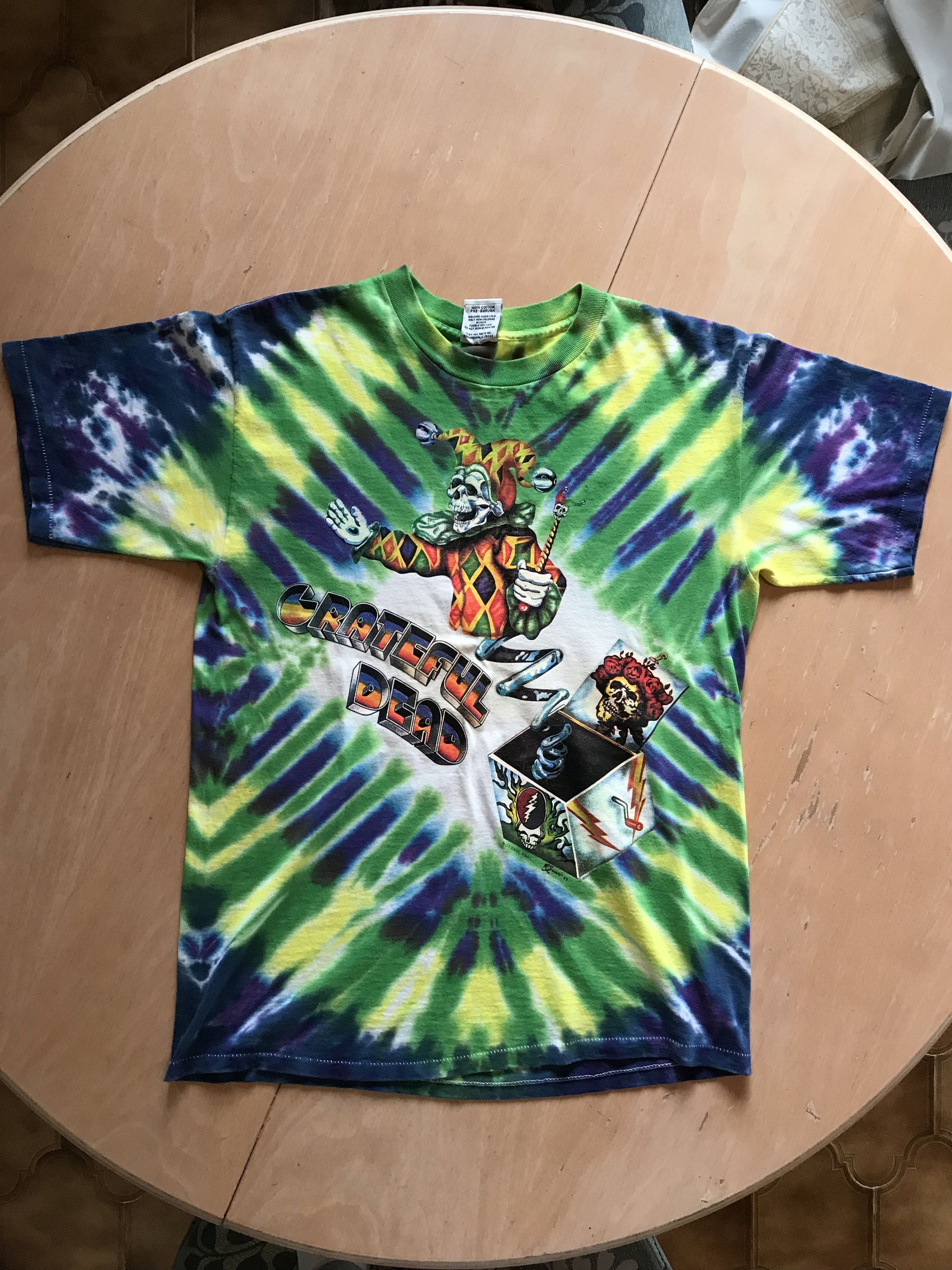 Other Vintage 1993 Grateful Dead Joker in the Box T Shirt L NFA Size US L / EU 52-54 / 3 - 1 Thumbnail