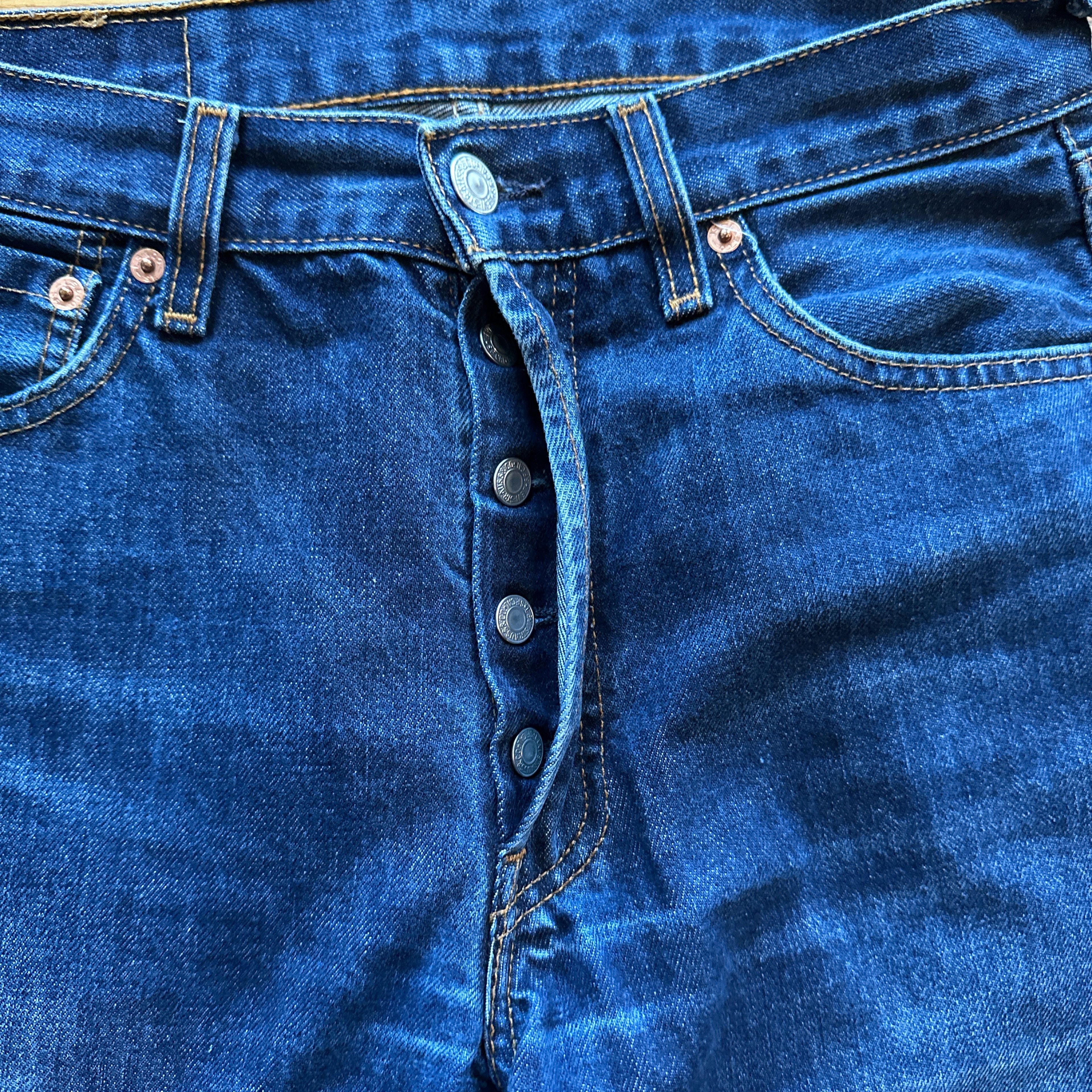 Levi's Levi's 501xx Straight Button Fly 30x30 Distressed Jeans Size US 30 / EU 46 - 6 Thumbnail