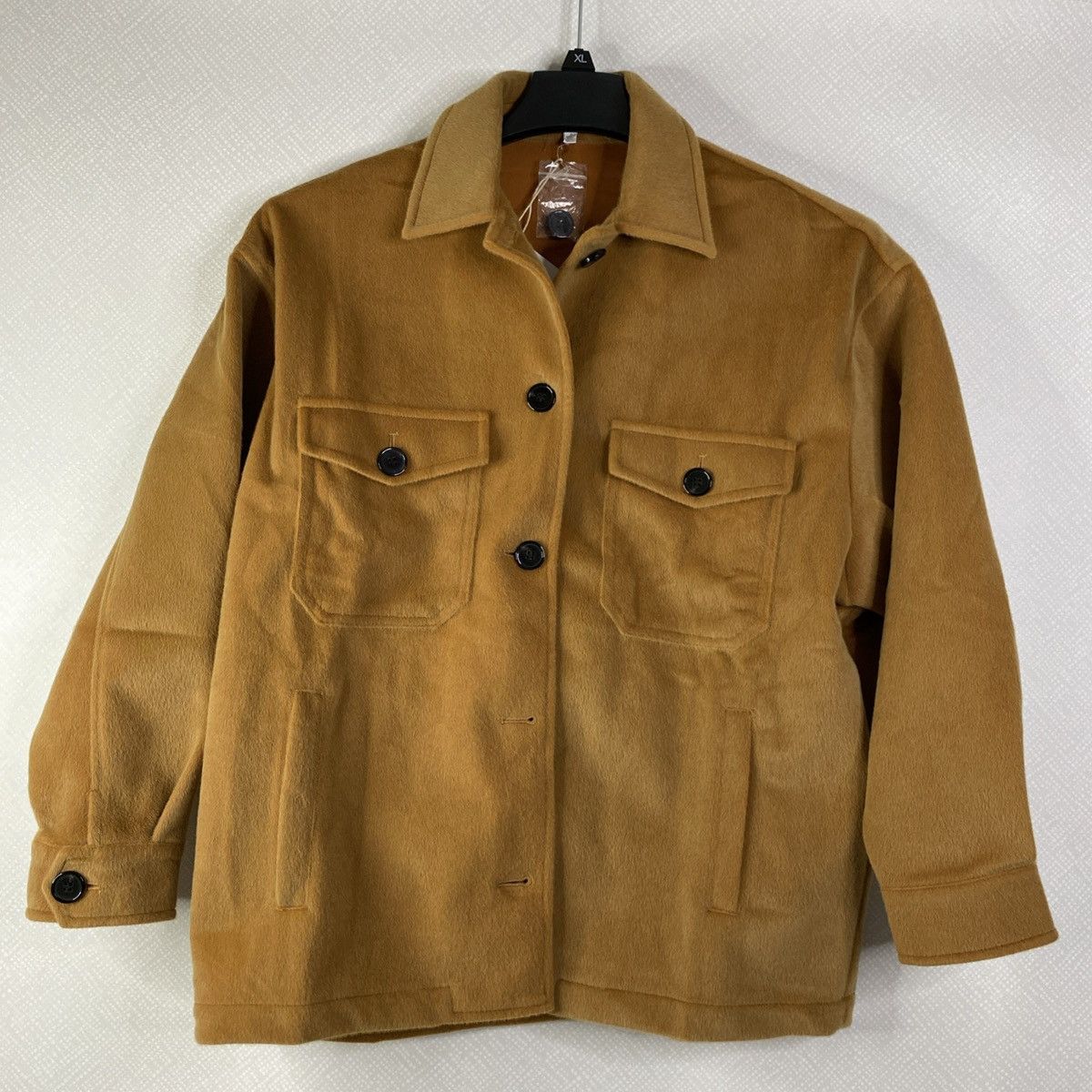 Other LUCCA Jacket Coat Women's Brown Sz S Button Down Pockets NWT Size S / US 4 / IT 40 - 1 Thumbnail