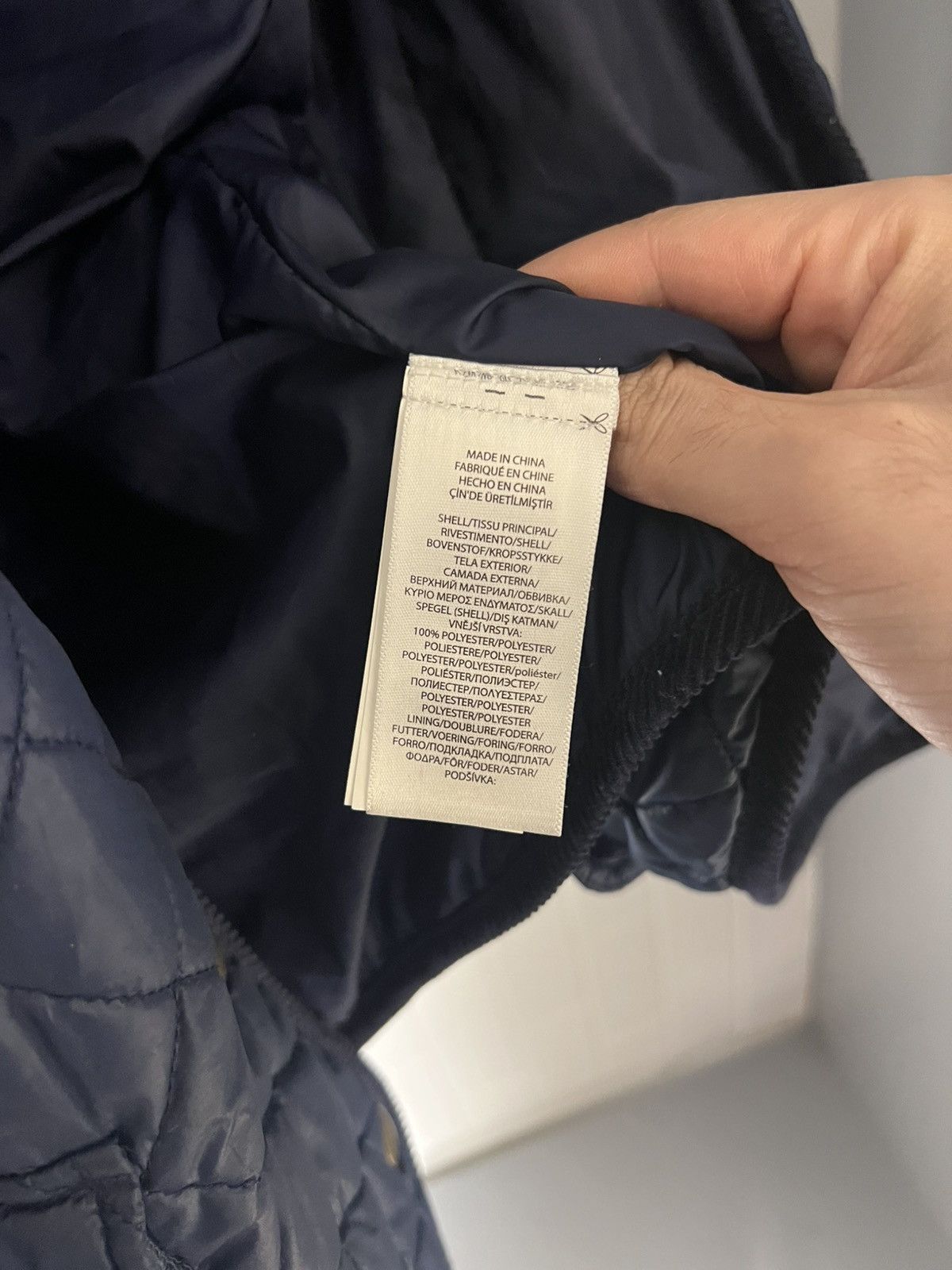Polo Ralph Lauren × Vintage VERY RARE POLO RALPH LAUREN QUILT DOWN JACKET ENGLAND STYLE Size S / US 4 / IT 40 - 5 Thumbnail