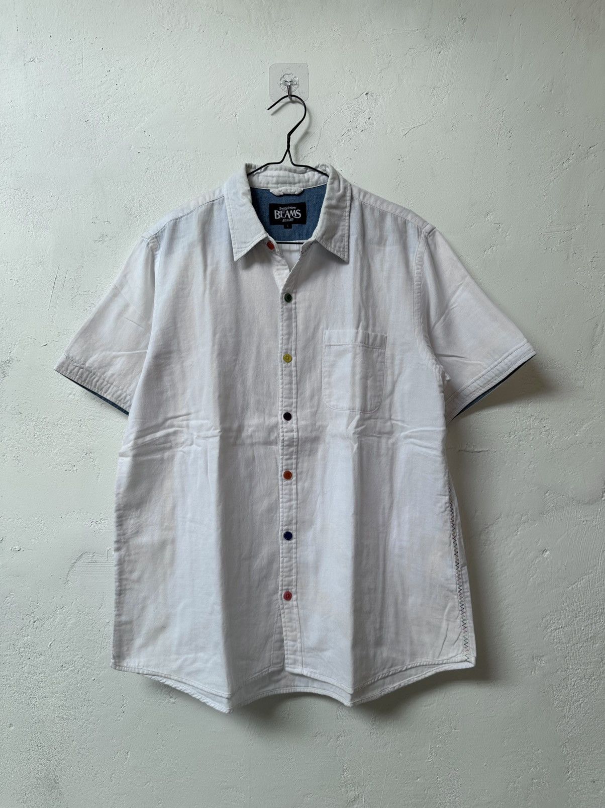 Beams Plus Beams Collor Button Shirt Size US L / EU 52-54 / 3 - 1 Thumbnail