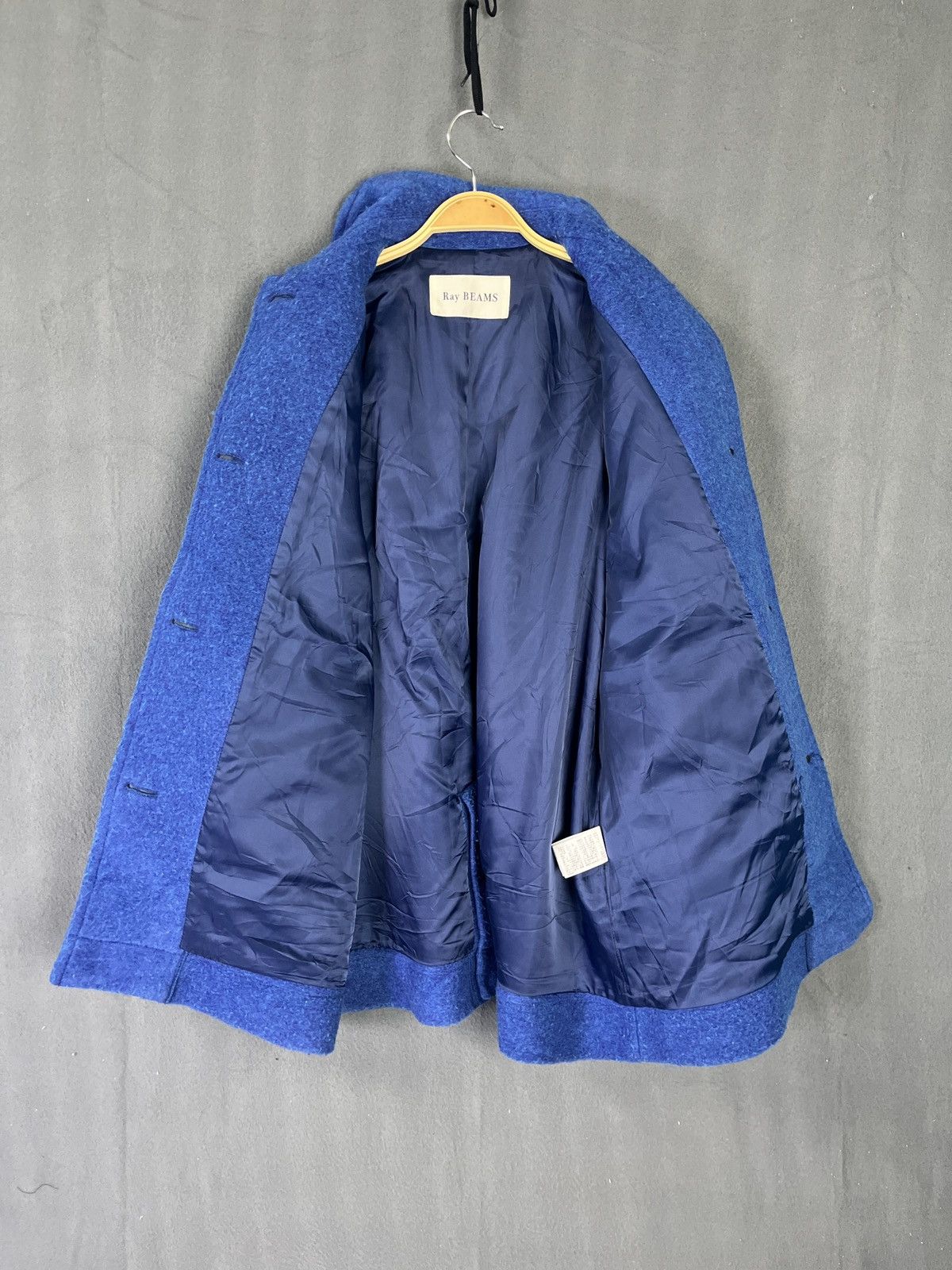 Beams Plus × Japanese Brand Ray Beams Melange Wool Half Coat Size US M / EU 48-50 / 2 - 7 Thumbnail