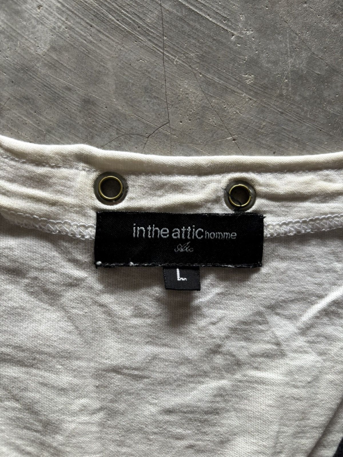 If Six Was Nine × In The Attic × Le Grande Bleu (L.G.B.) IN THE ATTIC poem y2k big cross japanese grunge goth style Size US M / EU 48-50 / 2 - 4 Thumbnail