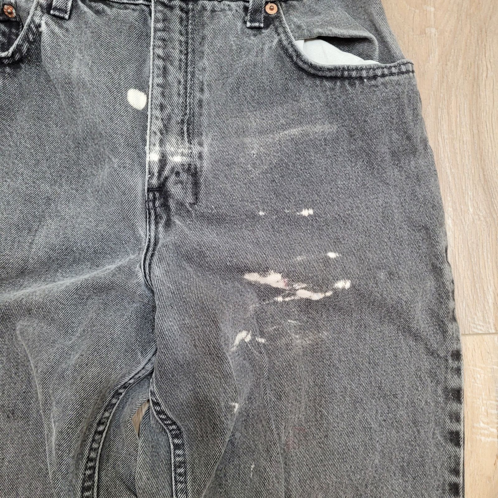Levi's Levi's 551 Mom Jeans 8 VTG 80s 90s USA High Rise Distressed Size 30" / US 8 / IT 44 - 2 Thumbnail
