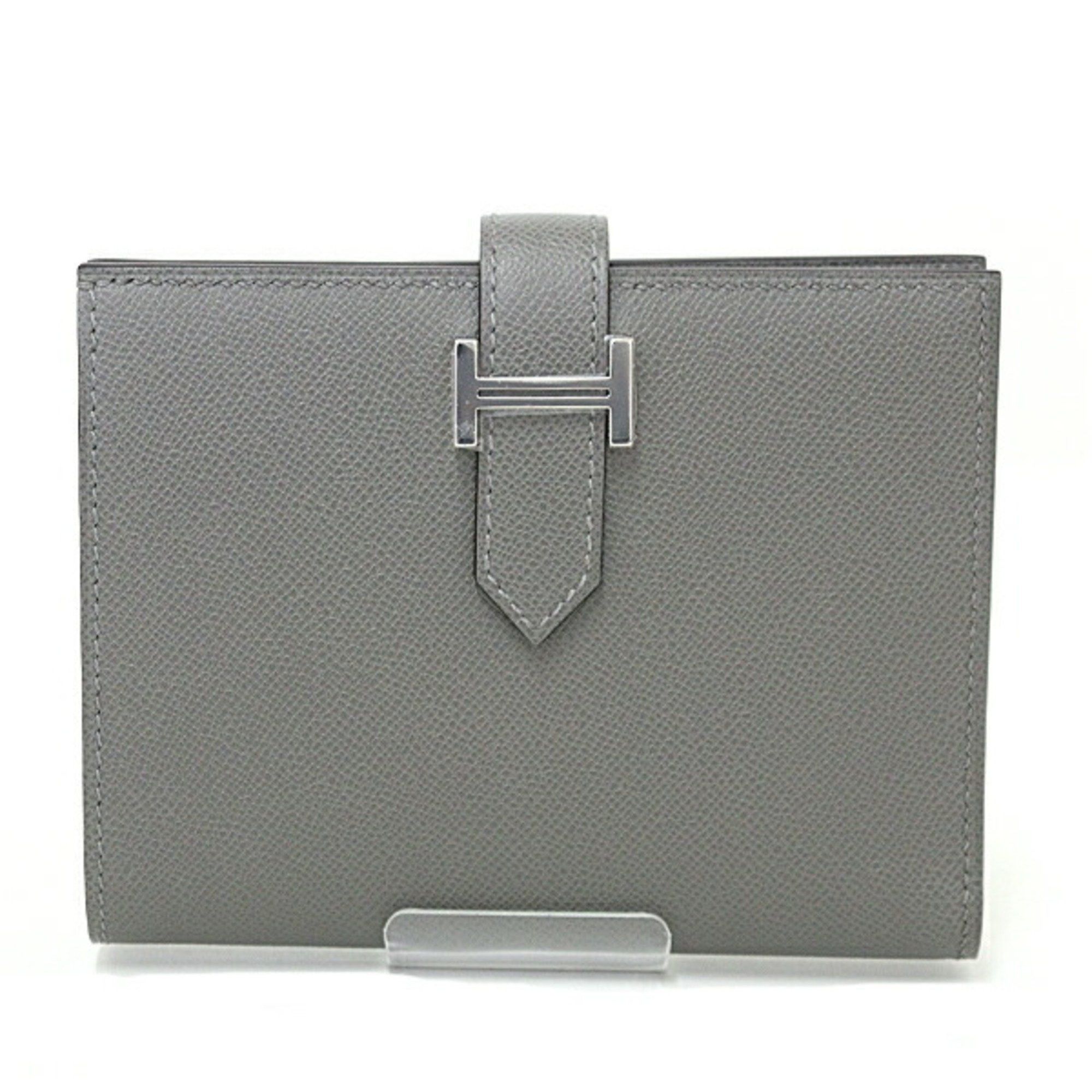Hermes Hermes Bearn Compact Bi-fold Wallet Veau Madame W Stamp (Made in 2024) Grimayer Unused Size ONE SIZE - 1 Thumbnail