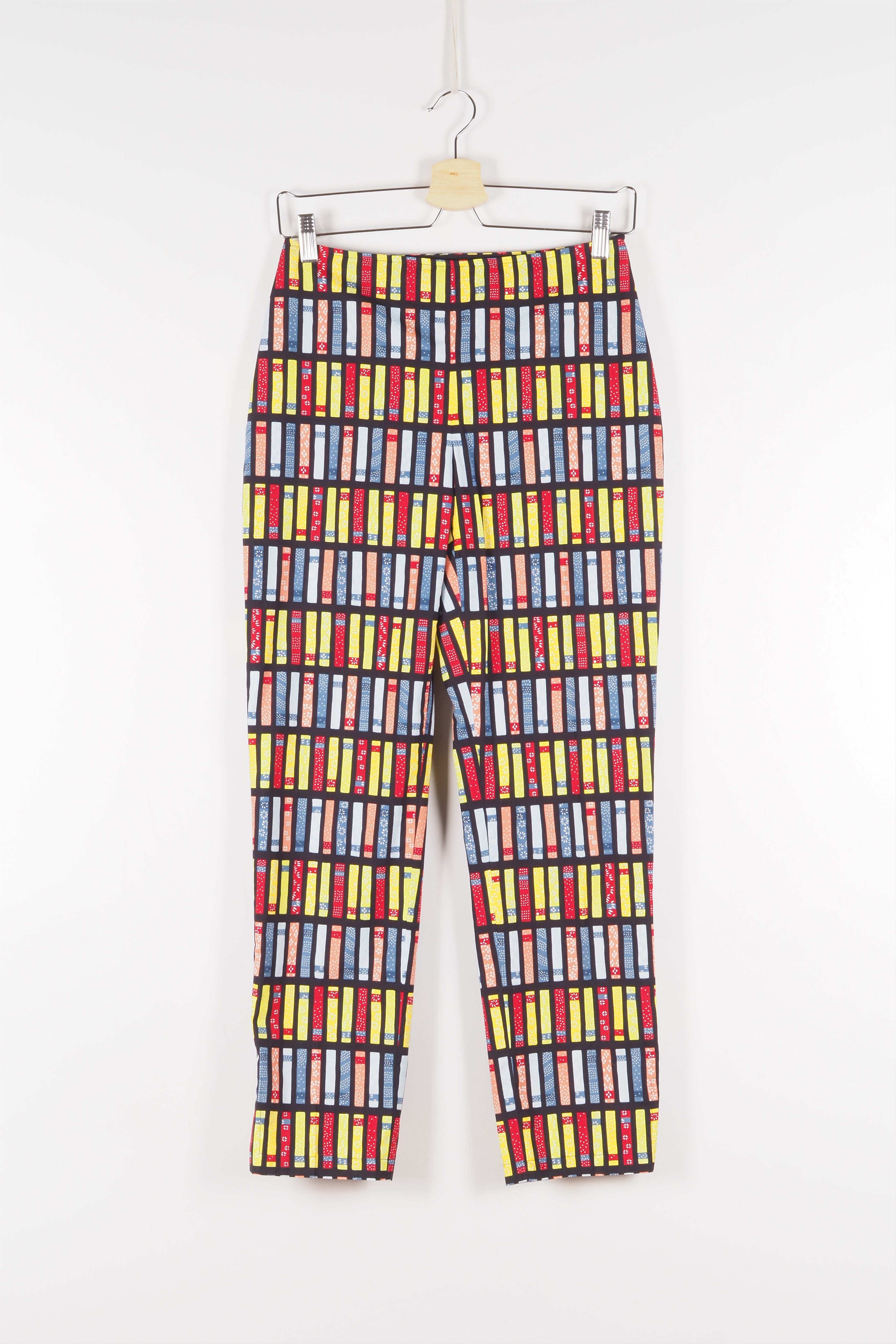 Alberta Ferretti × Vintage PHILOSOPHY ALBERTA FERRETTI Vintage Cropped Trousers Pants Size 27" / US 4 / IT 40 - 2 Thumbnail