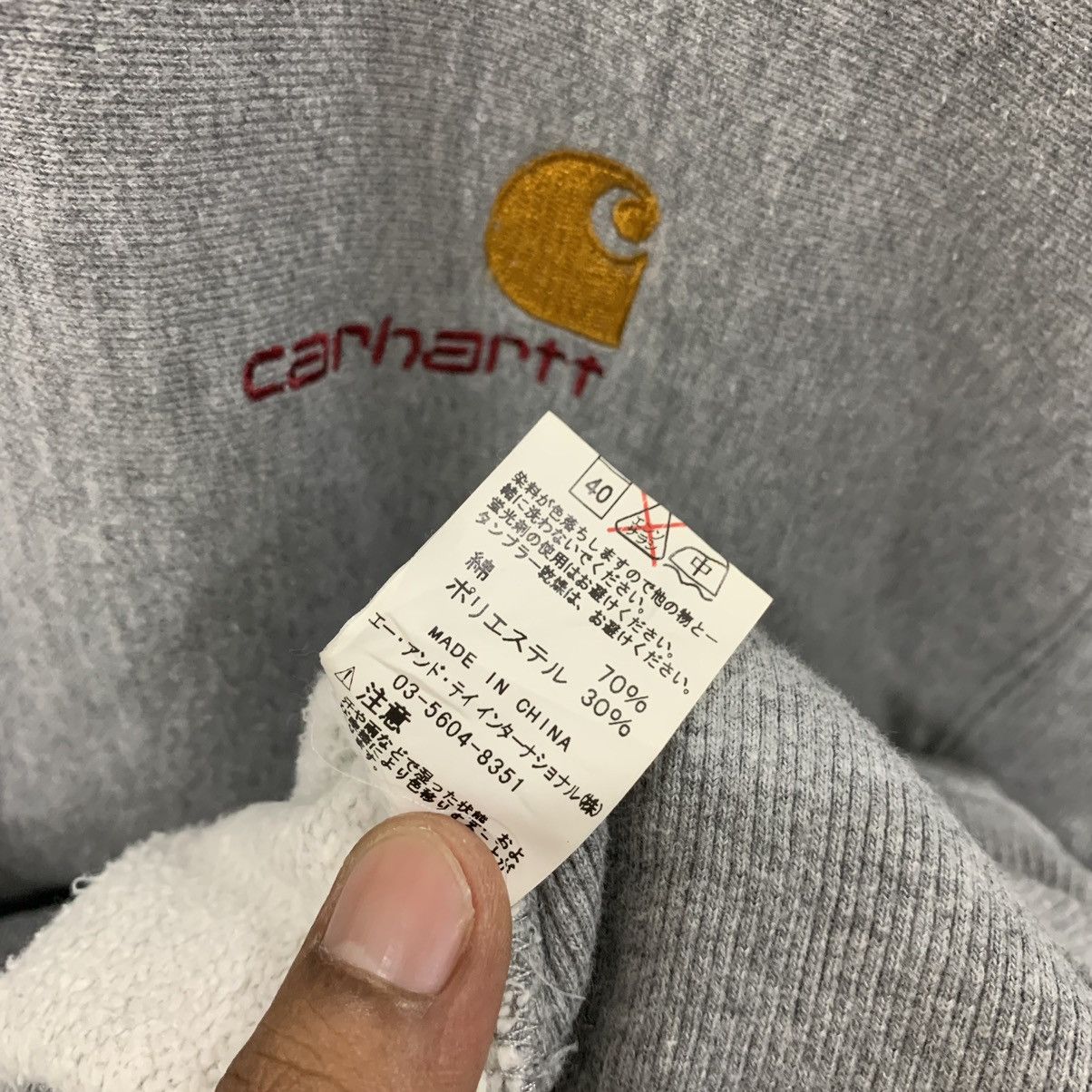 Carhartt Vintage Carhartt Grey Sweatshirt Embroidery Logo Size Xl Size US XL / EU 56 / 4 - 5 Thumbnail