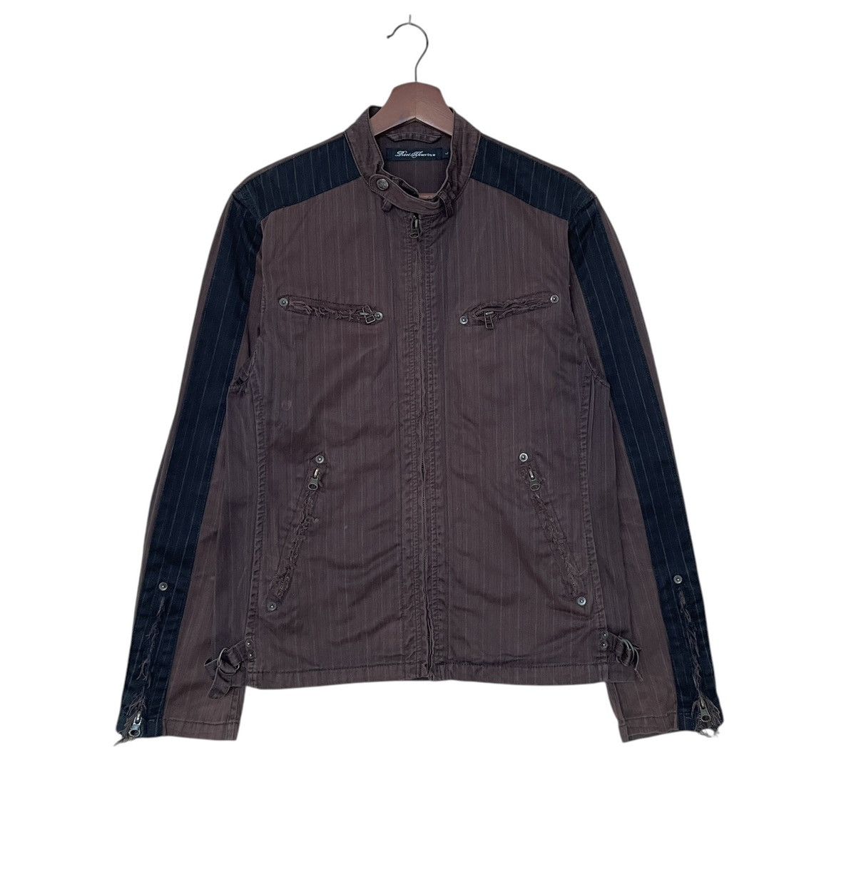 Japanese Brand × Tornado Mart × Vintage Vintage Japanese Brand Root Three Style Zipper Jacket 2000s Size US L / EU 52-54 / 3 - 1 Thumbnail