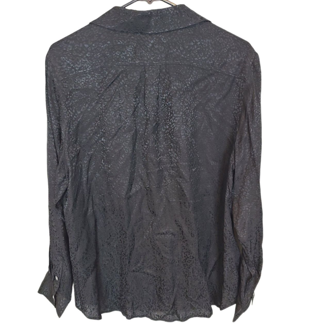 Tommy Bahama Tommy Bahama Blouse Black Satin Leopard Animal M Classic Size S / US 4 / IT 40 - 8 Thumbnail