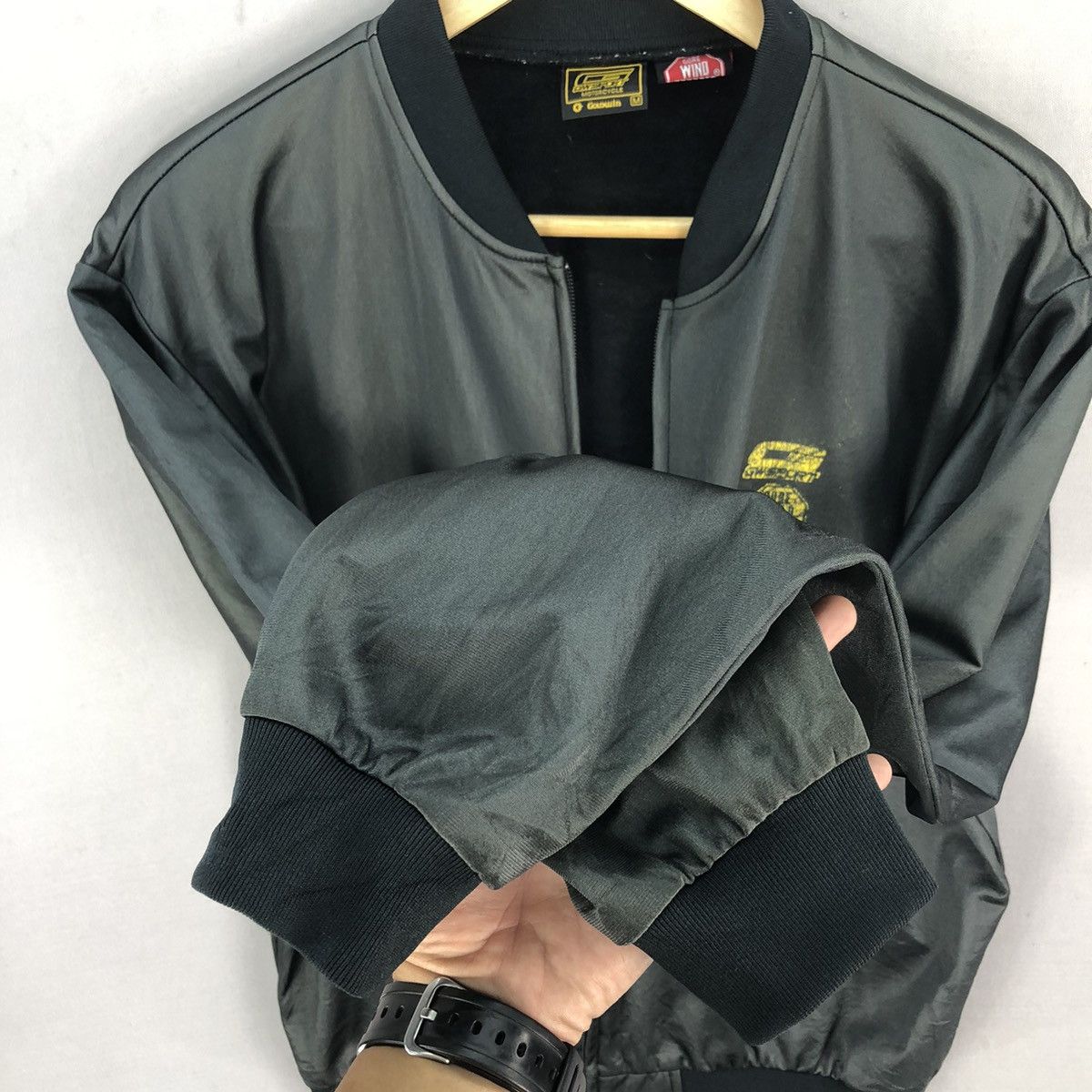 Goldwin Vintage 00’s Goldwin Gore Wind Stopper Tracktop Jacket Size US M / EU 48-50 / 2 - 8 Thumbnail