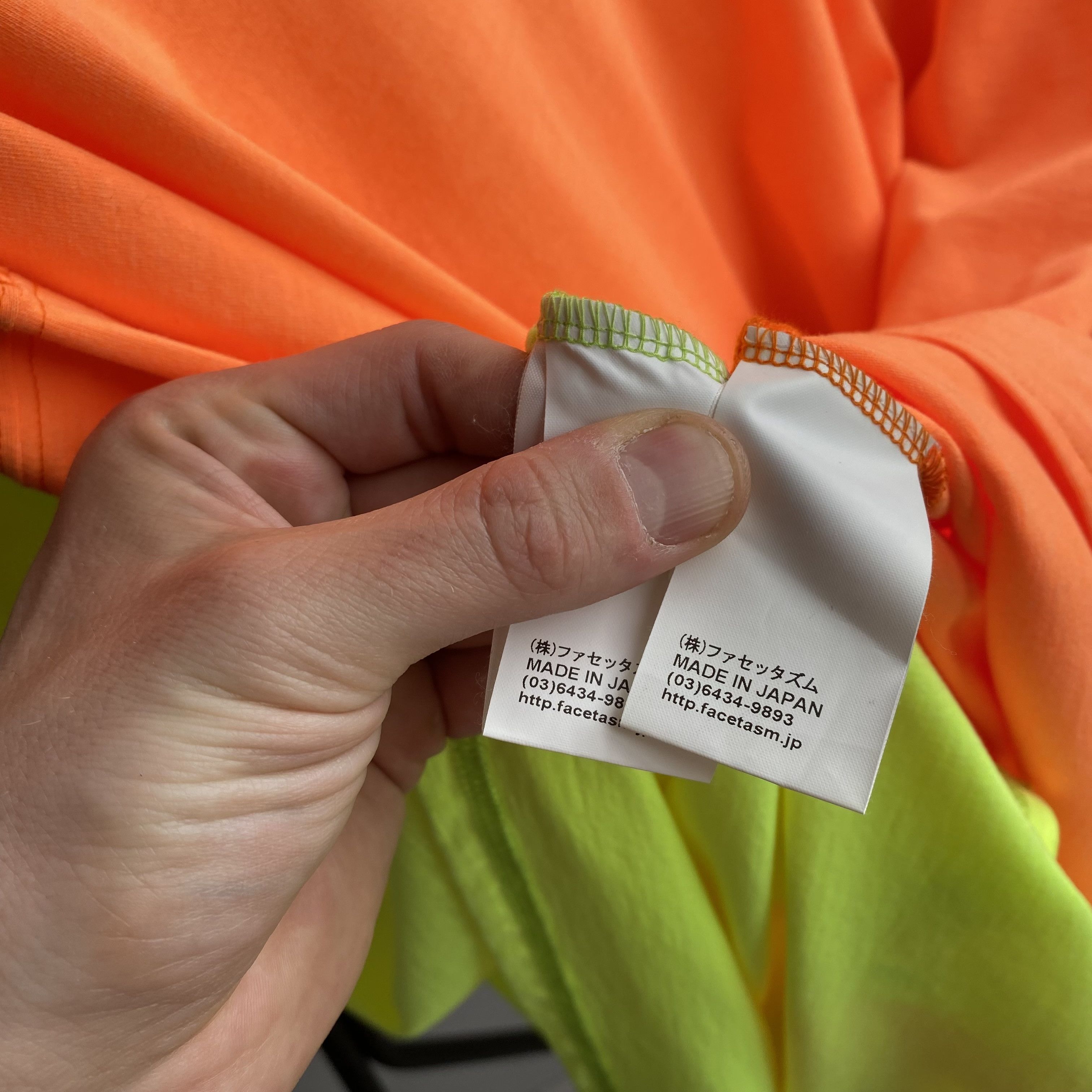 Facetasm FACETASM Neon Long Sleeve Tee Bundle Size 4 Made In Japan Size US XL / EU 56 / 4 - 10 Thumbnail