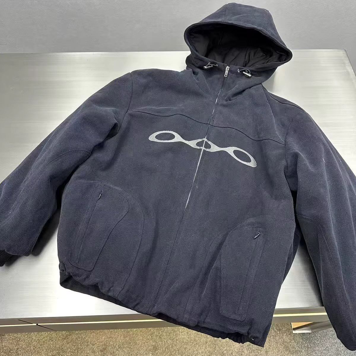 Other Vintage Washed Zip Hoodie Y2K Size US L / EU 52-54 / 3 - 2 Thumbnail