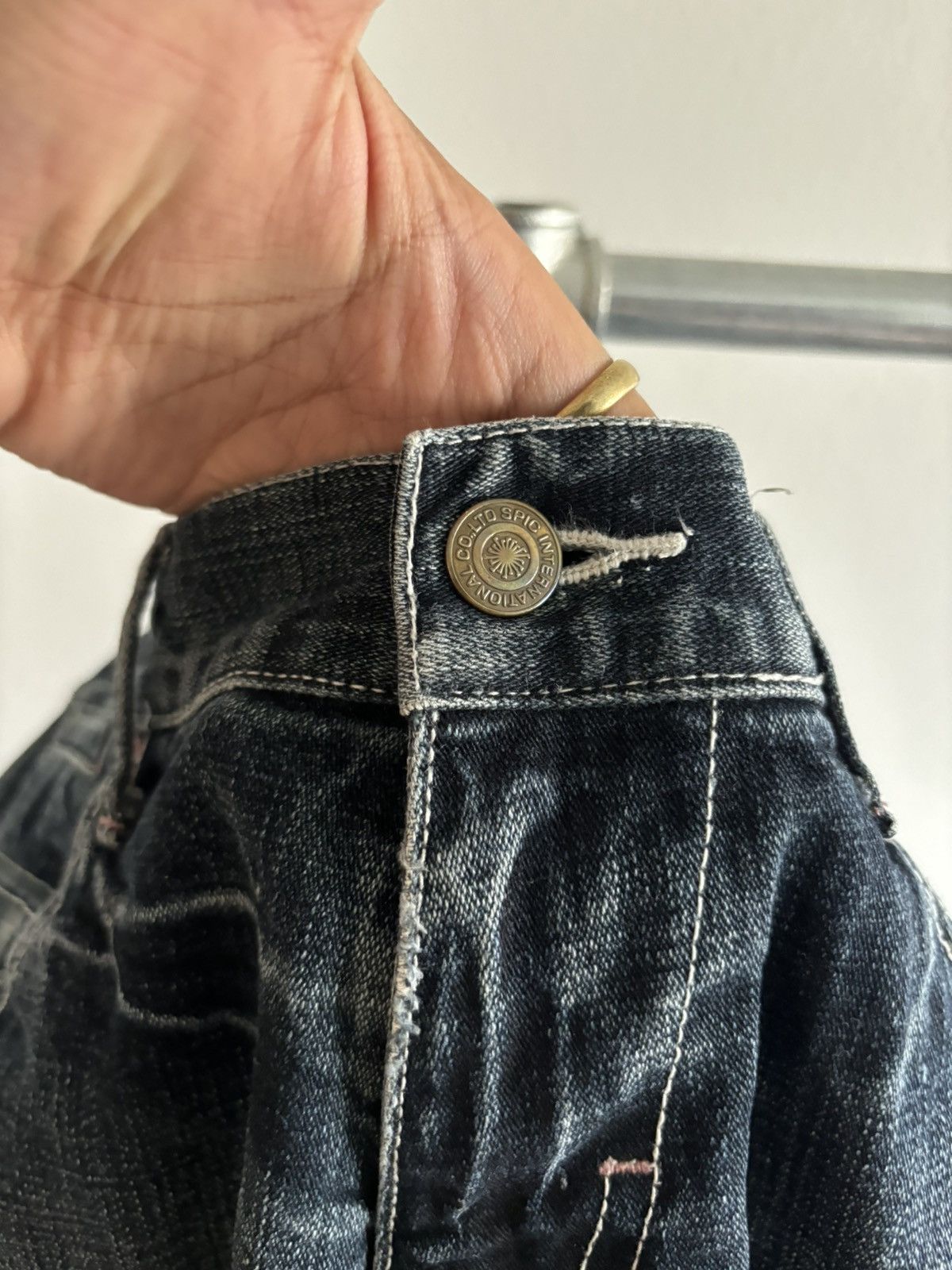 Tornado Mart Distressed TORNADO MART Boot Cut Flared Jeans Size US 32 / EU 48 - 11 Thumbnail