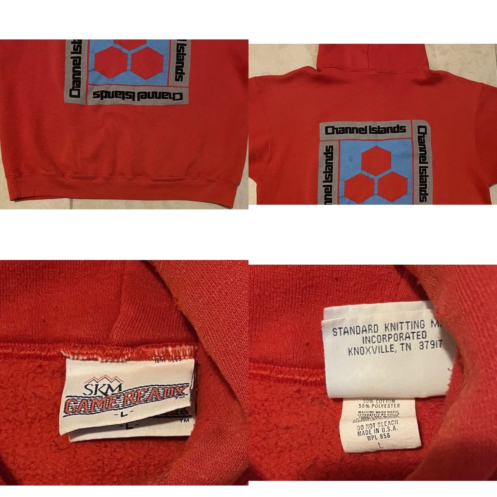 Quiksilver VINTAGE Channel Islands Surfboards Faded Hoodie S Surf Skate Billabong OP Grunge Shirt Men Red 90s 80s Beach Punk Grunge Rock Distressed Pullover Size US S / EU 44-46 / 1 - 9 Thumbnail