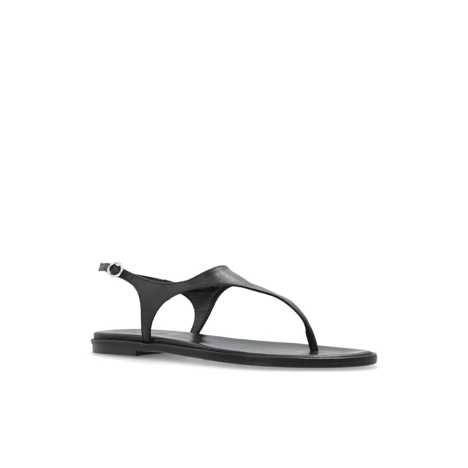 Aeyde Black Raine Nappa Leather Sandals Wom, Women's (Size 8.5) — image 2 of 5