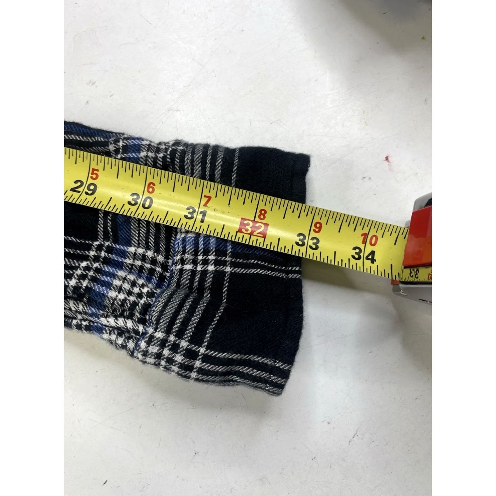 Ralph Lauren POLO RALPH LAUREN Mens Large Sport Shirt Blue Black COTTON DOUBLE FACED PLAID Size US L / EU 52-54 / 3 - 6 Thumbnail