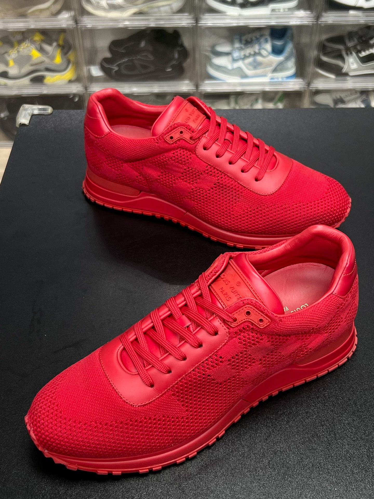 Louis Vuitton Louis Vuitton Casual Red Lowtop Sneakers 6.5 Men Size US 6.5 / EU 39-40 - 1 Thumbnail
