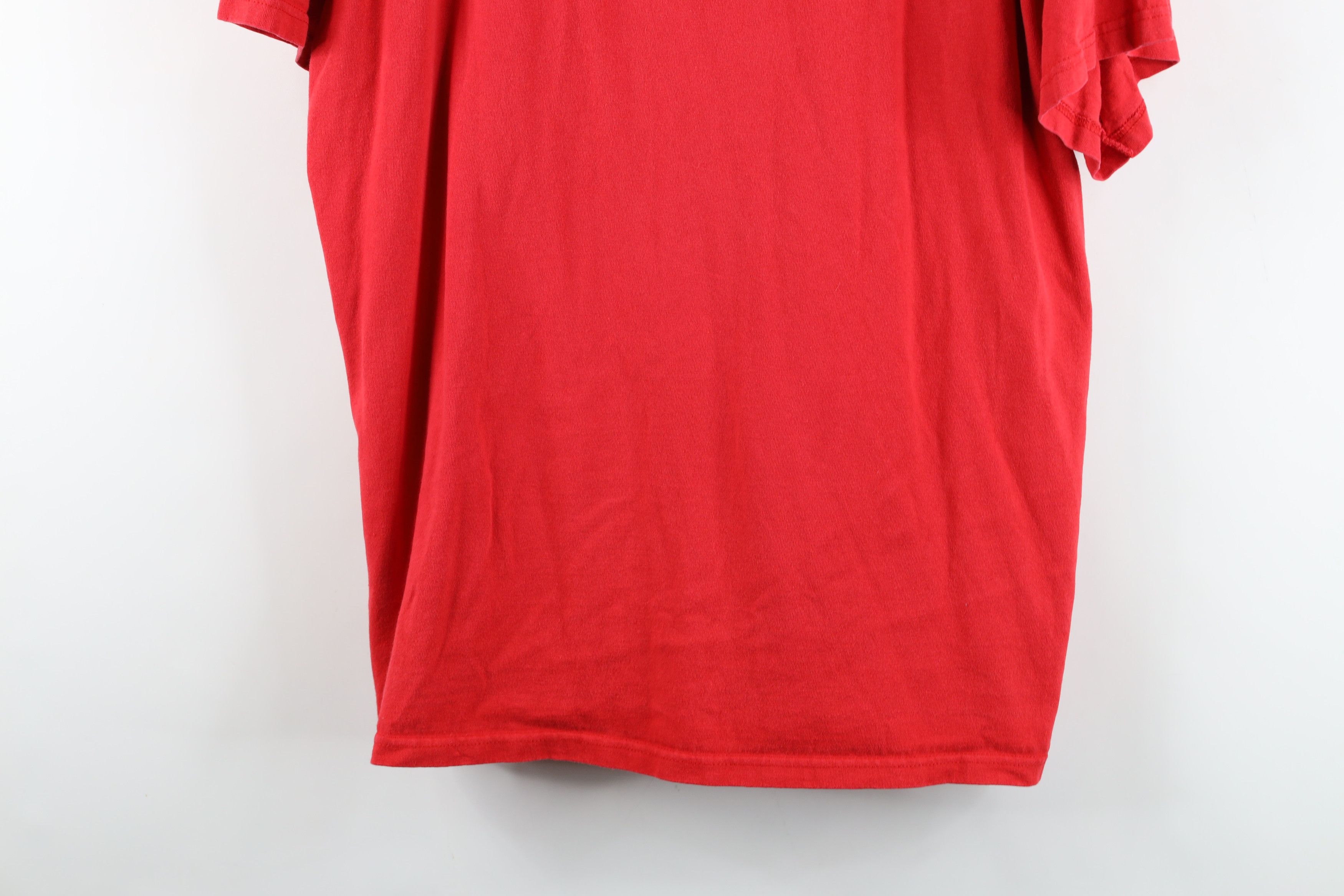 Nike Vintage Nike Swoosh Ohio State University Football T-Shirt Size US L / EU 52-54 / 3 - 3 Thumbnail